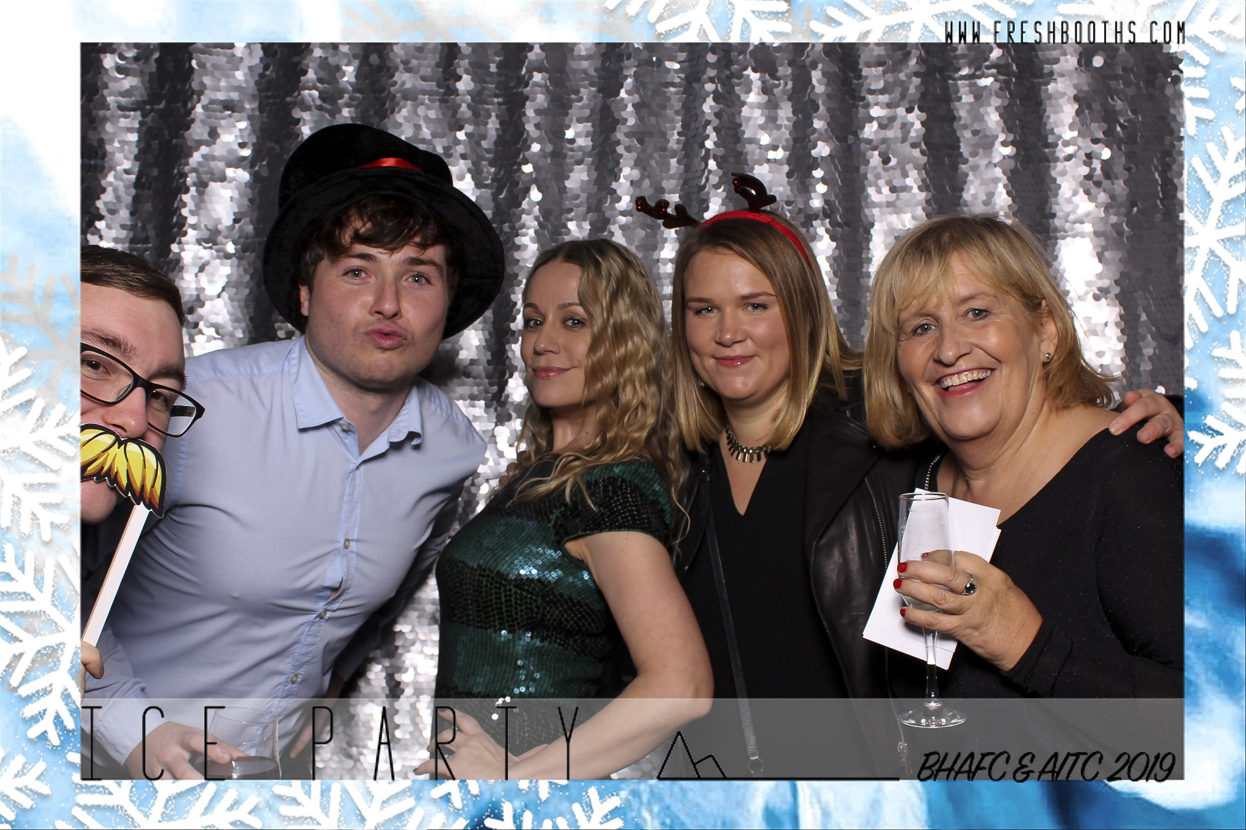 BHAFC Christmas Party - Classic Open Booth | View more photos from the event at gallery.freshbooths.com/u/FreshBooths/BHAFC-Christmas-Party-Classic-Open-Booth