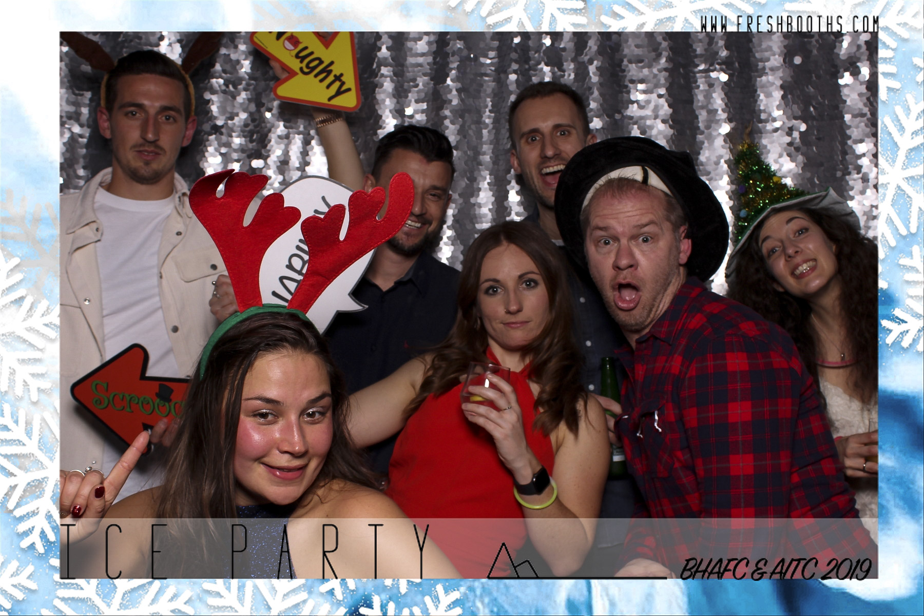 BHAFC Christmas Party - Classic Open Booth | View more photos from the event at gallery.freshbooths.com/u/FreshBooths/BHAFC-Christmas-Party-Classic-Open-Booth