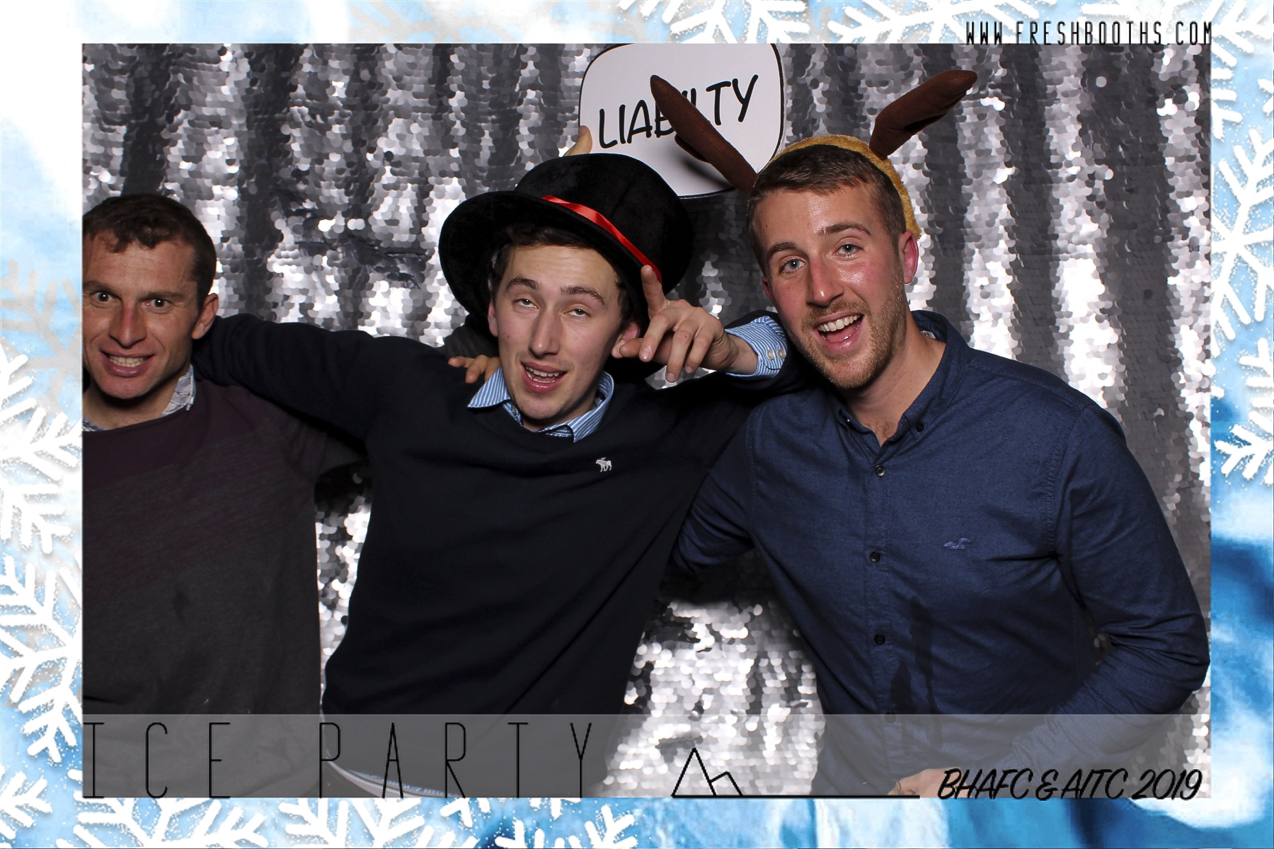 BHAFC Christmas Party - Classic Open Booth | View more photos from the event at gallery.freshbooths.com/u/FreshBooths/BHAFC-Christmas-Party-Classic-Open-Booth