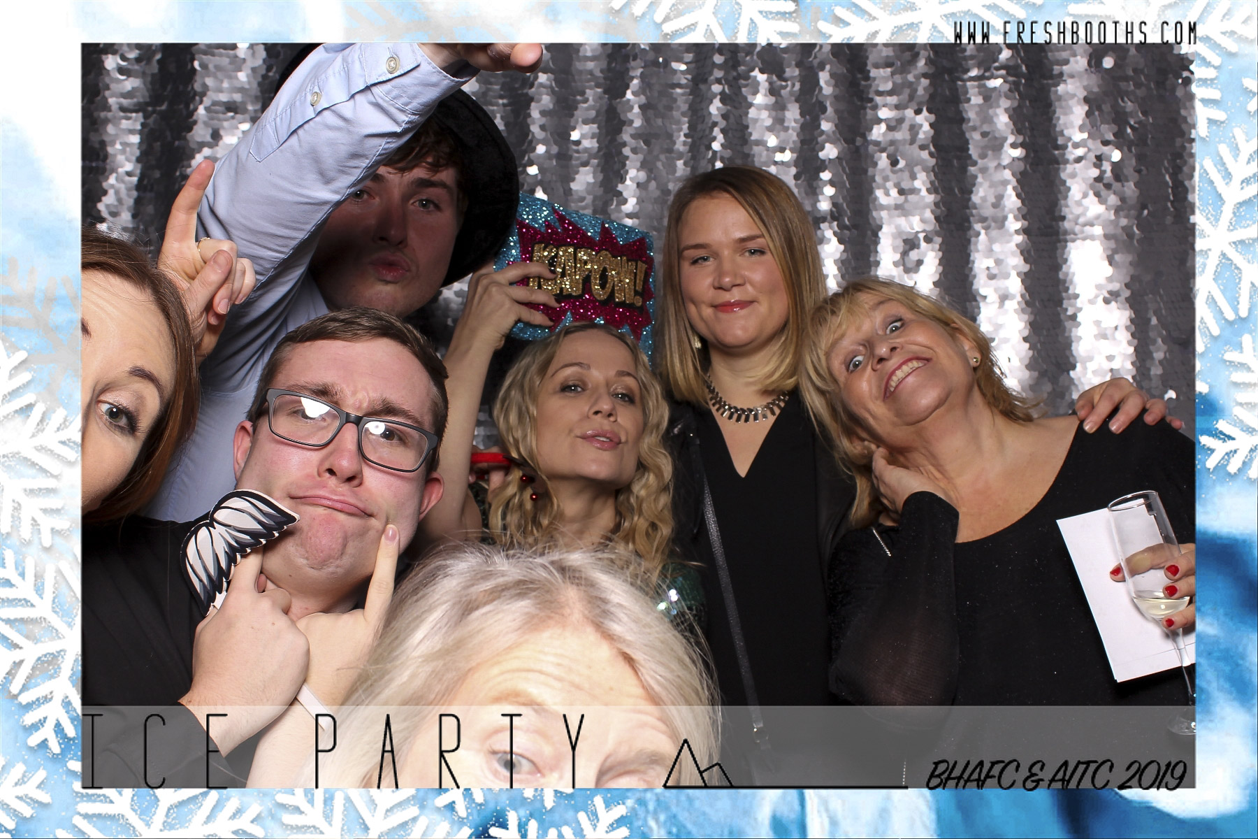 BHAFC Christmas Party - Classic Open Booth | View more photos from the event at gallery.freshbooths.com/u/FreshBooths/BHAFC-Christmas-Party-Classic-Open-Booth