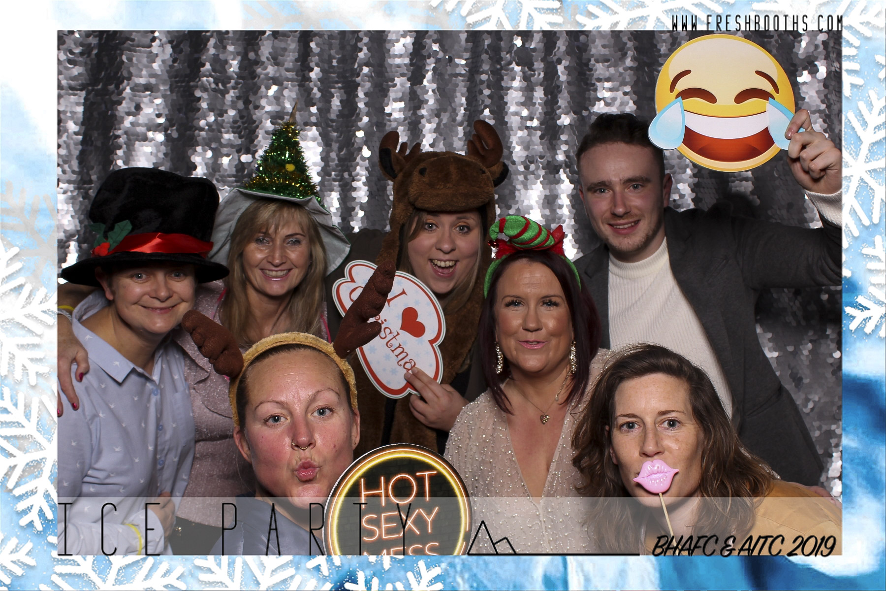 BHAFC Christmas Party - Classic Open Booth | View more photos from the event at gallery.freshbooths.com/u/FreshBooths/BHAFC-Christmas-Party-Classic-Open-Booth