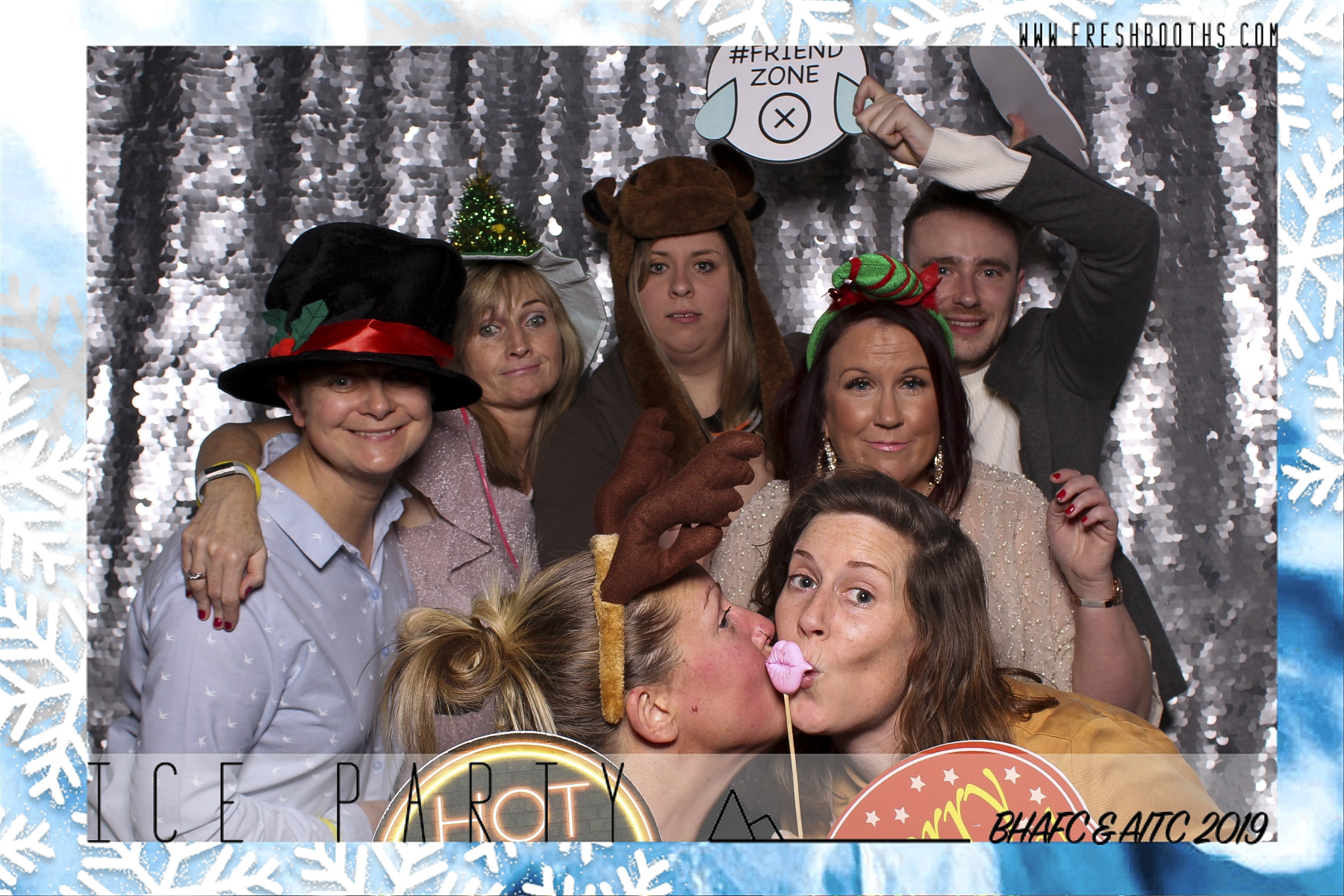 BHAFC Christmas Party - Classic Open Booth | View more photos from the event at gallery.freshbooths.com/u/FreshBooths/BHAFC-Christmas-Party-Classic-Open-Booth