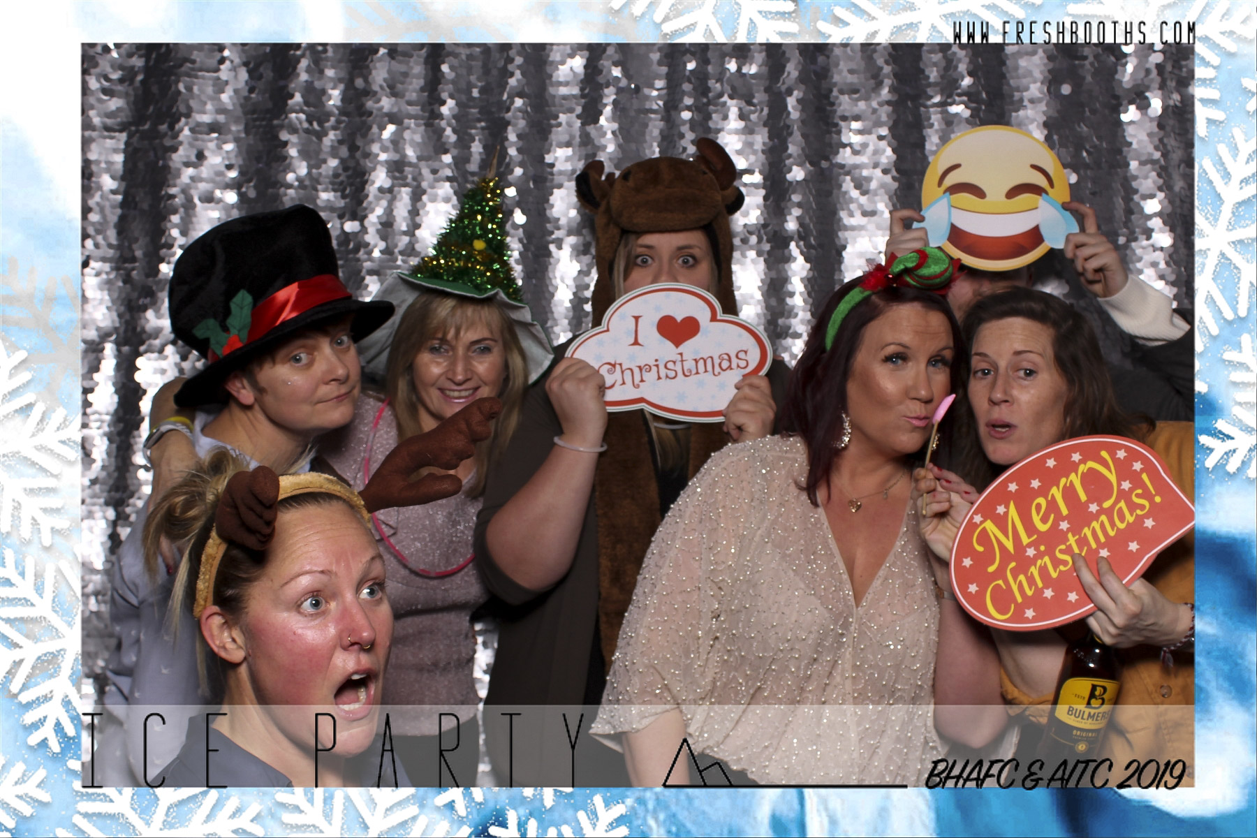 BHAFC Christmas Party - Classic Open Booth | View more photos from the event at gallery.freshbooths.com/u/FreshBooths/BHAFC-Christmas-Party-Classic-Open-Booth