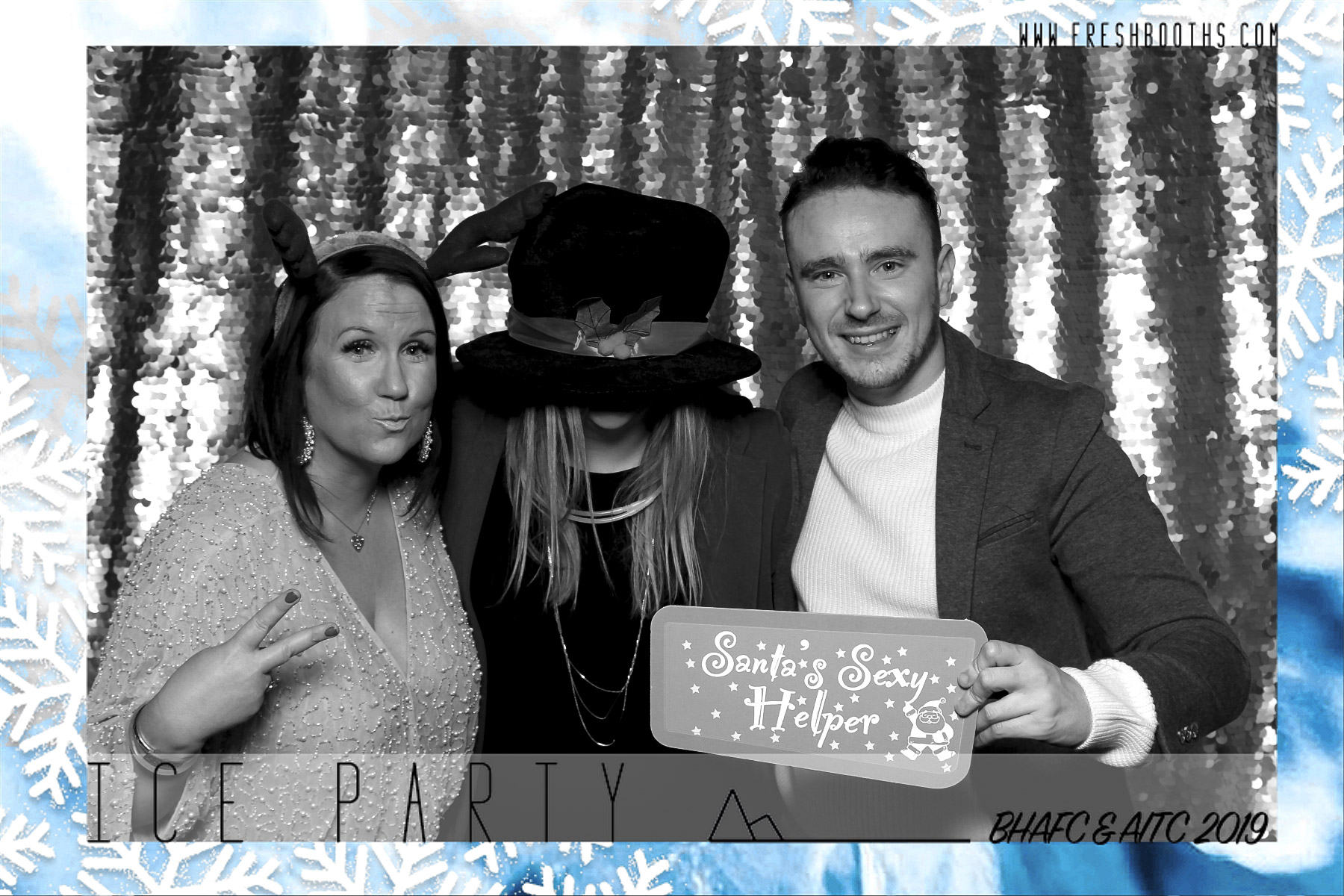 BHAFC Christmas Party - Classic Open Booth | View more photos from the event at gallery.freshbooths.com/u/FreshBooths/BHAFC-Christmas-Party-Classic-Open-Booth