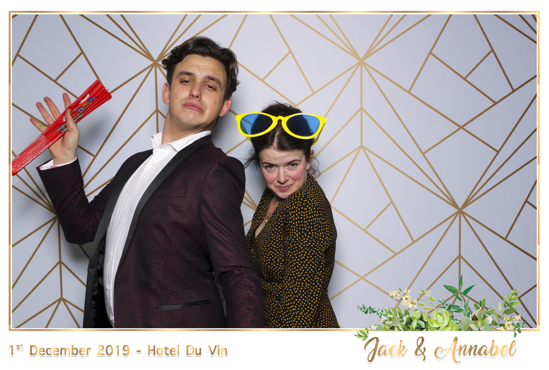 Bella & Jack Wedding - Classic Open Booth | View more photos from the event at gallery.freshbooths.com/u/FreshBooths/Bella-Jack-Wedding-Classic-Open-Booth