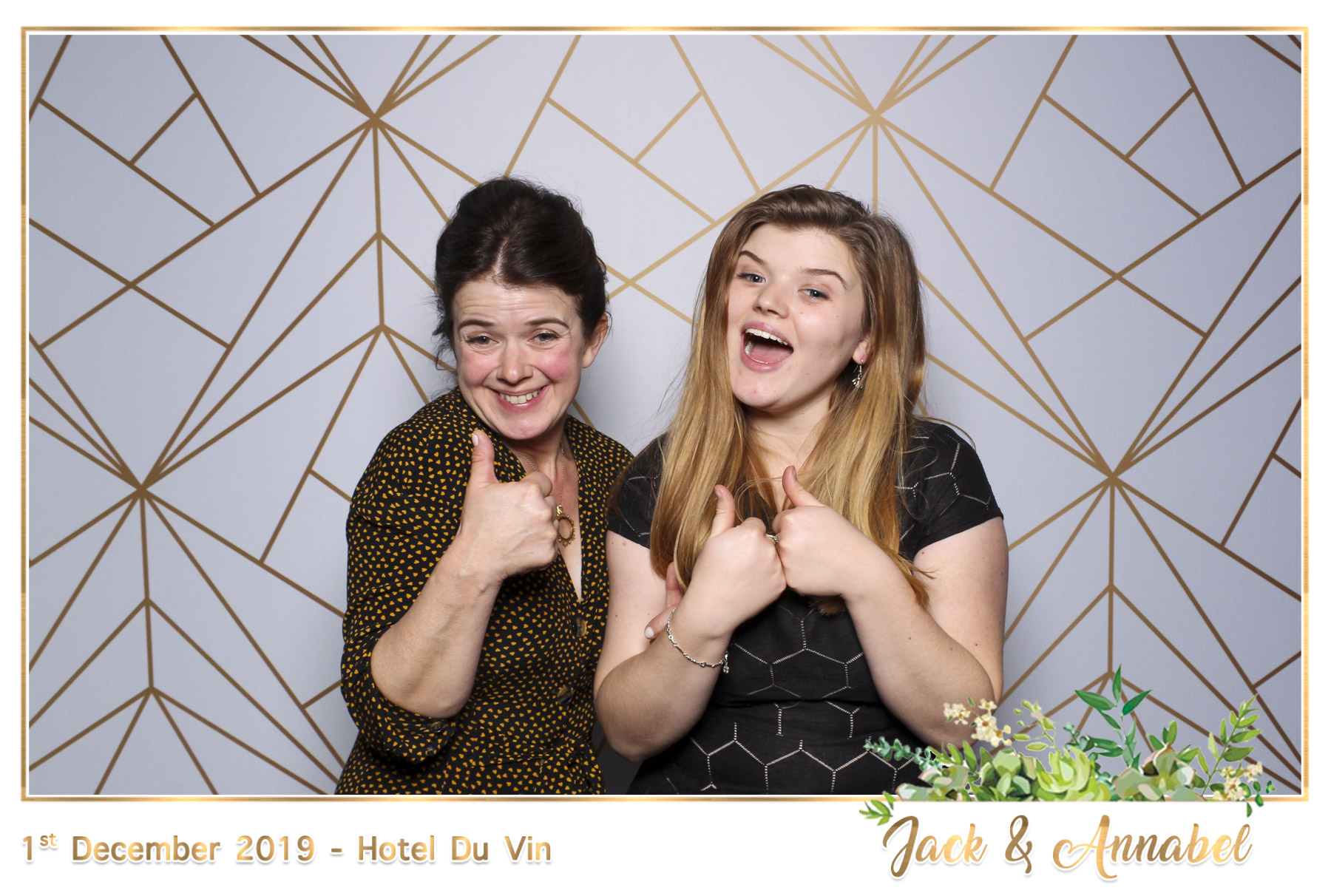 Bella & Jack Wedding - Classic Open Booth | View more photos from the event at gallery.freshbooths.com/u/FreshBooths/Bella-Jack-Wedding-Classic-Open-Booth