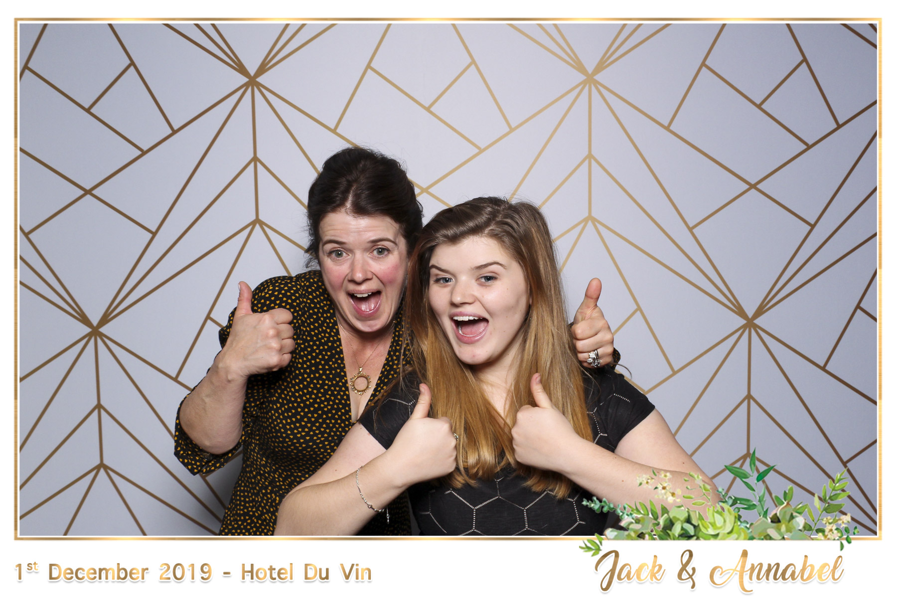 Bella & Jack Wedding - Classic Open Booth | View more photos from the event at gallery.freshbooths.com/u/FreshBooths/Bella-Jack-Wedding-Classic-Open-Booth