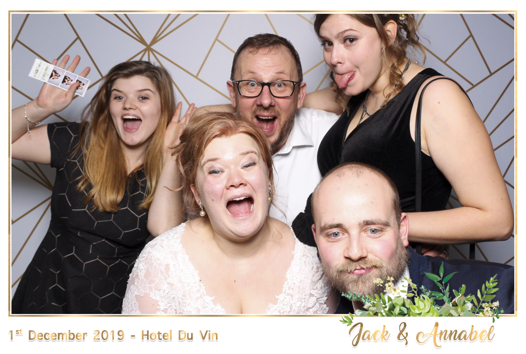 Bella & Jack Wedding - Classic Open Booth | View more photos from the event at gallery.freshbooths.com/u/FreshBooths/Bella-Jack-Wedding-Classic-Open-Booth
