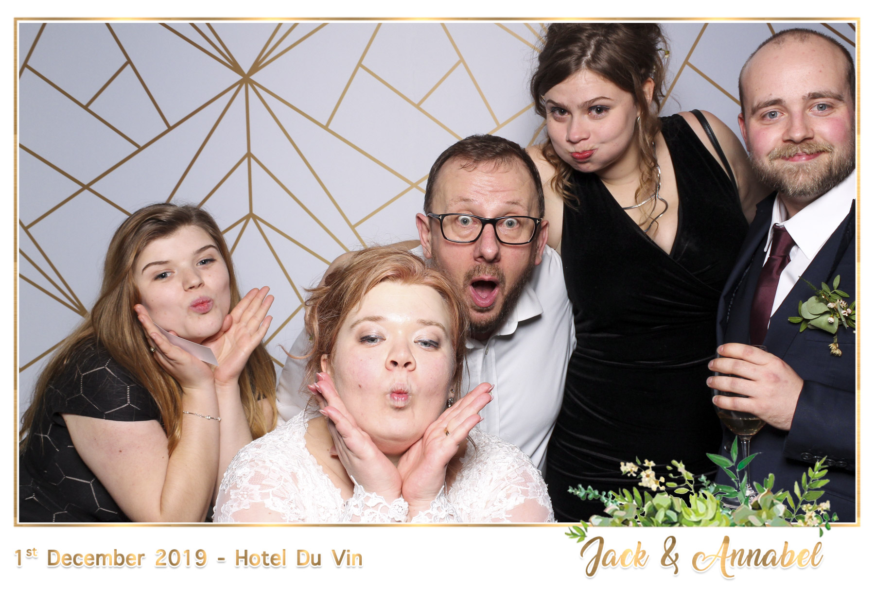 Bella & Jack Wedding - Classic Open Booth | View more photos from the event at gallery.freshbooths.com/u/FreshBooths/Bella-Jack-Wedding-Classic-Open-Booth
