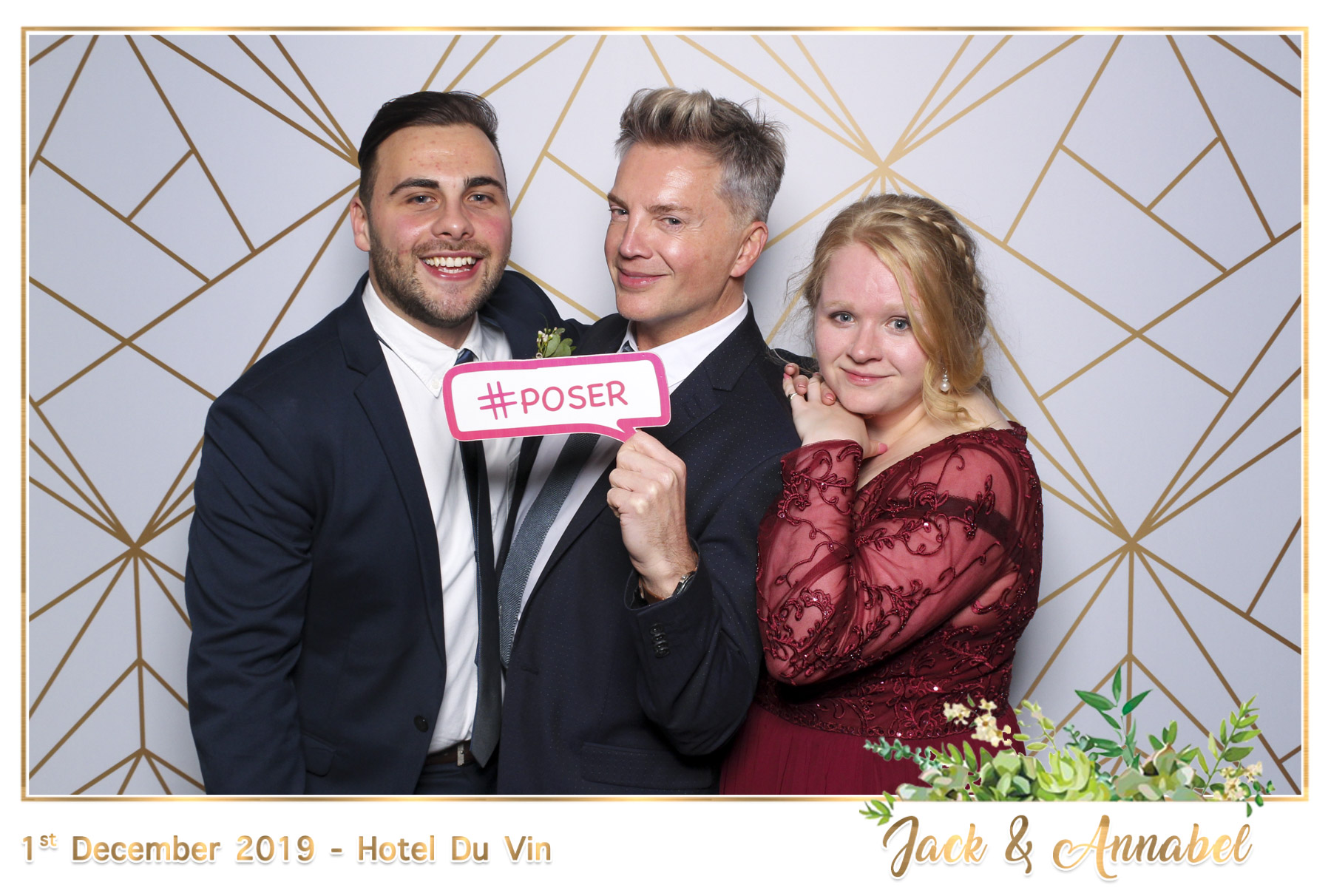 Bella & Jack Wedding - Classic Open Booth | View more photos from the event at gallery.freshbooths.com/u/FreshBooths/Bella-Jack-Wedding-Classic-Open-Booth