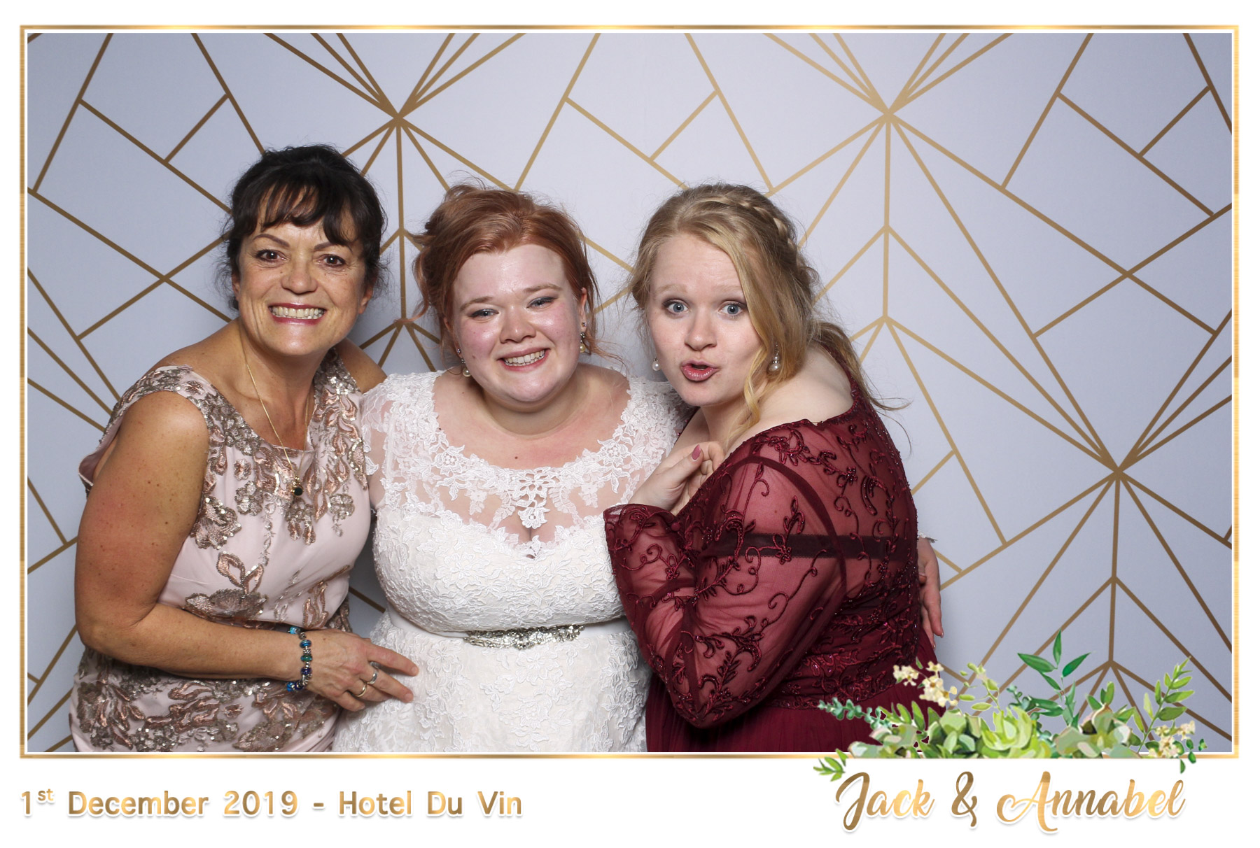 Bella & Jack Wedding - Classic Open Booth | View more photos from the event at gallery.freshbooths.com/u/FreshBooths/Bella-Jack-Wedding-Classic-Open-Booth
