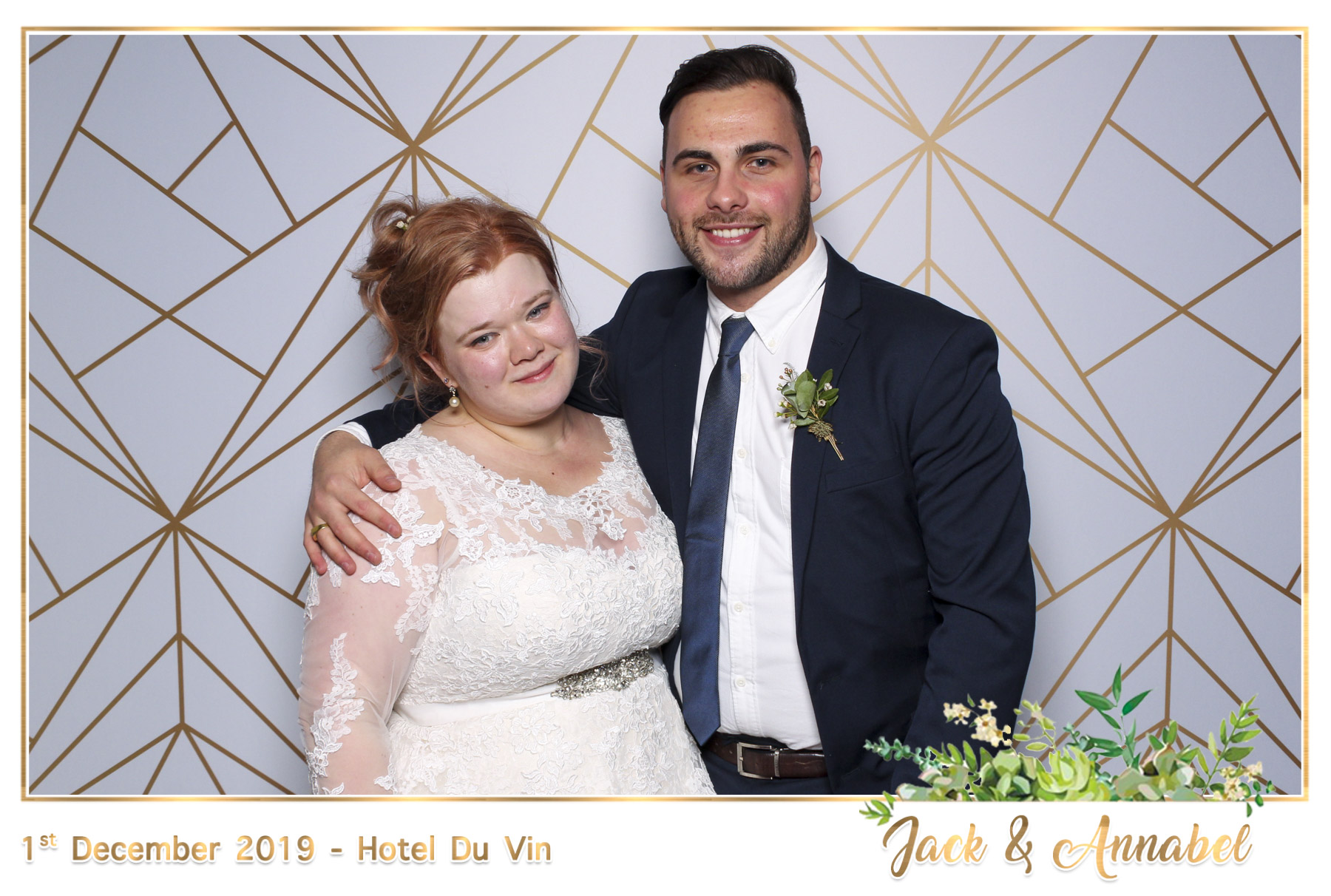 Bella & Jack Wedding - Classic Open Booth | View more photos from the event at gallery.freshbooths.com/u/FreshBooths/Bella-Jack-Wedding-Classic-Open-Booth
