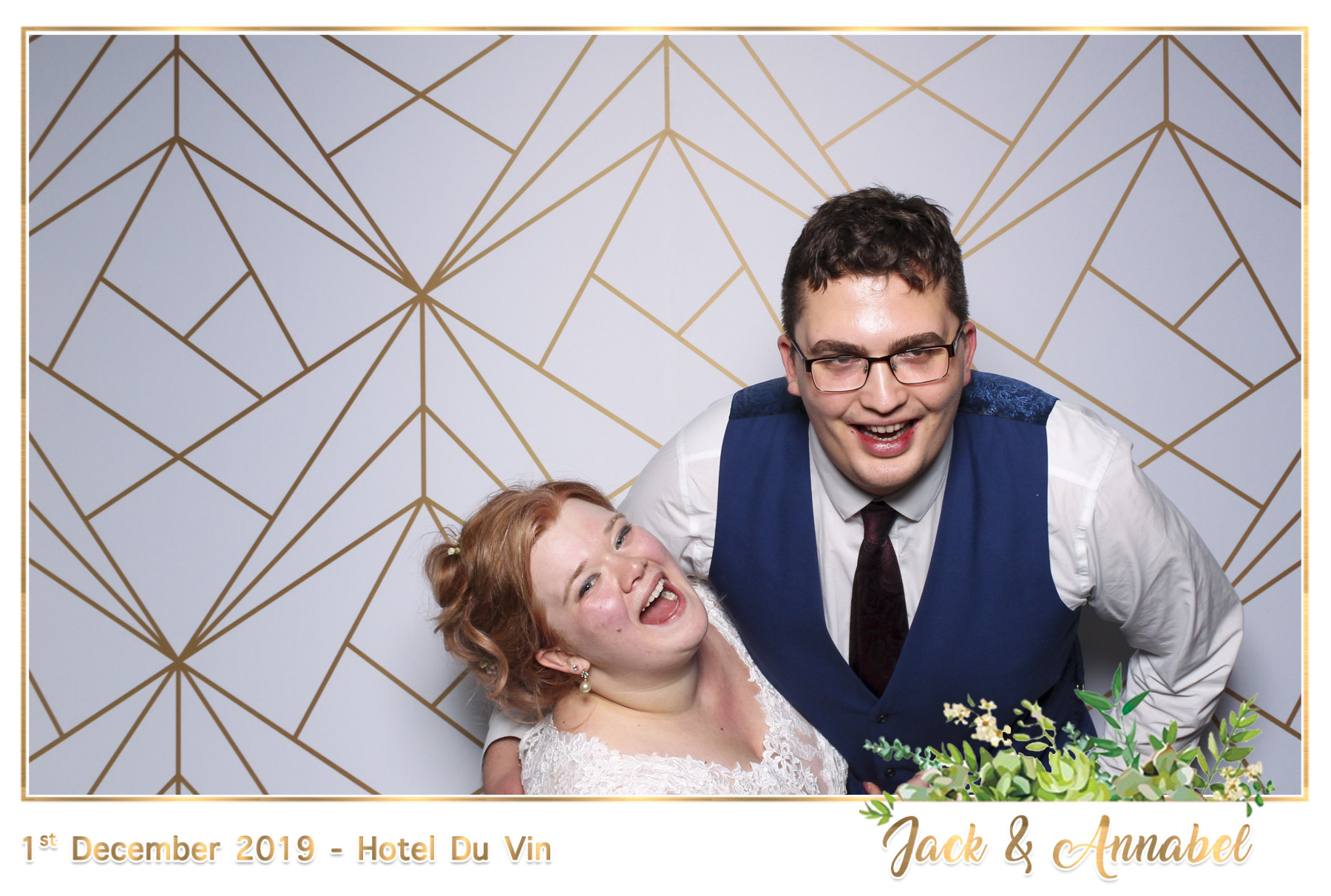 Bella & Jack Wedding - Classic Open Booth | View more photos from the event at gallery.freshbooths.com/u/FreshBooths/Bella-Jack-Wedding-Classic-Open-Booth