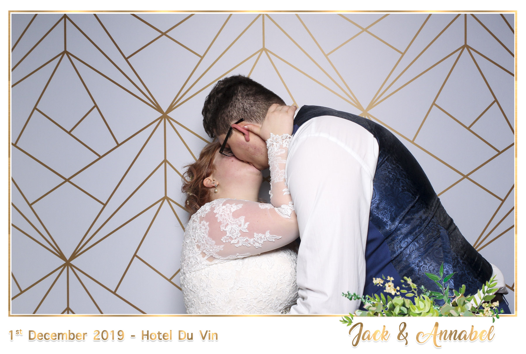 Bella & Jack Wedding - Classic Open Booth | View more photos from the event at gallery.freshbooths.com/u/FreshBooths/Bella-Jack-Wedding-Classic-Open-Booth