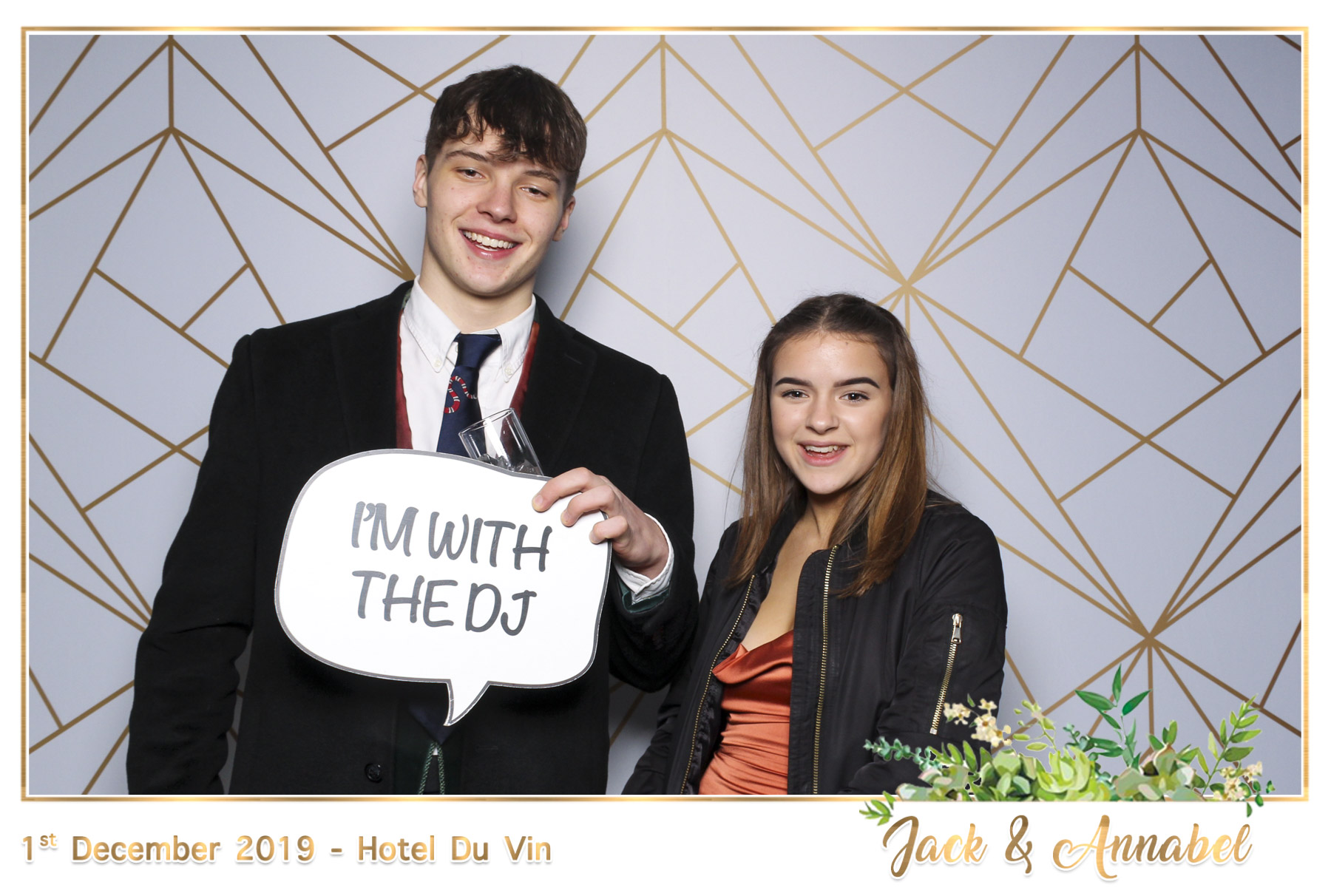 Bella & Jack Wedding - Classic Open Booth | View more photos from the event at gallery.freshbooths.com/u/FreshBooths/Bella-Jack-Wedding-Classic-Open-Booth