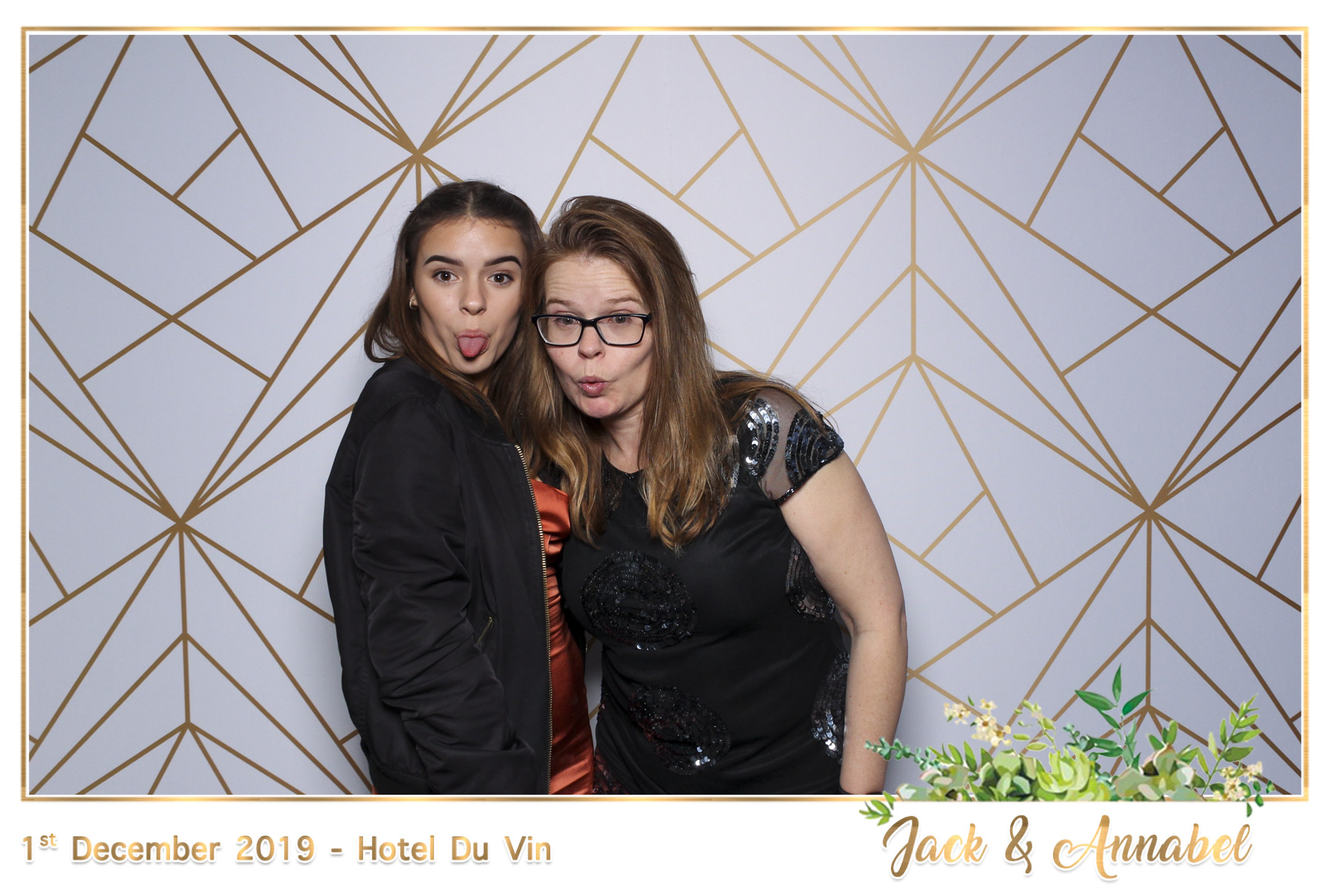 Bella & Jack Wedding - Classic Open Booth | View more photos from the event at gallery.freshbooths.com/u/FreshBooths/Bella-Jack-Wedding-Classic-Open-Booth