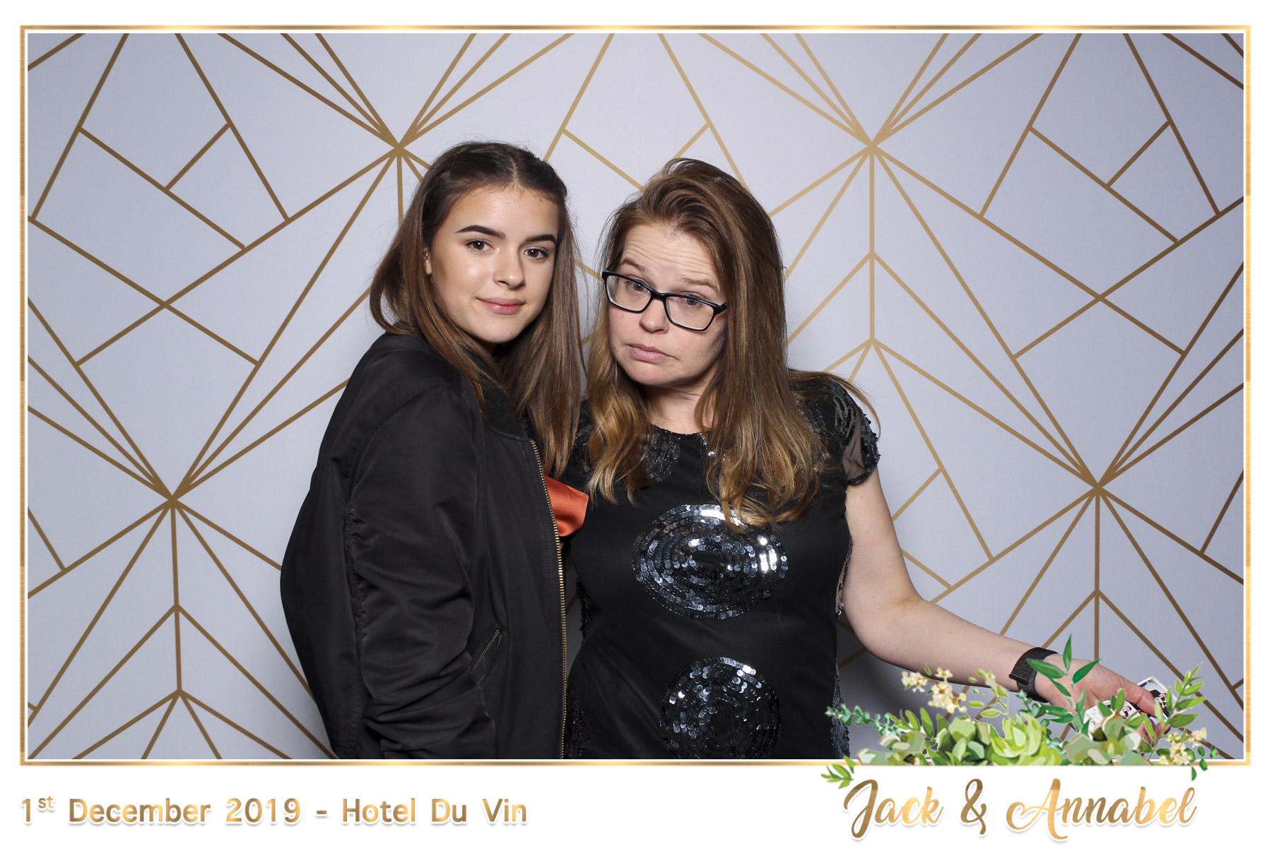 Bella & Jack Wedding - Classic Open Booth | View more photos from the event at gallery.freshbooths.com/u/FreshBooths/Bella-Jack-Wedding-Classic-Open-Booth