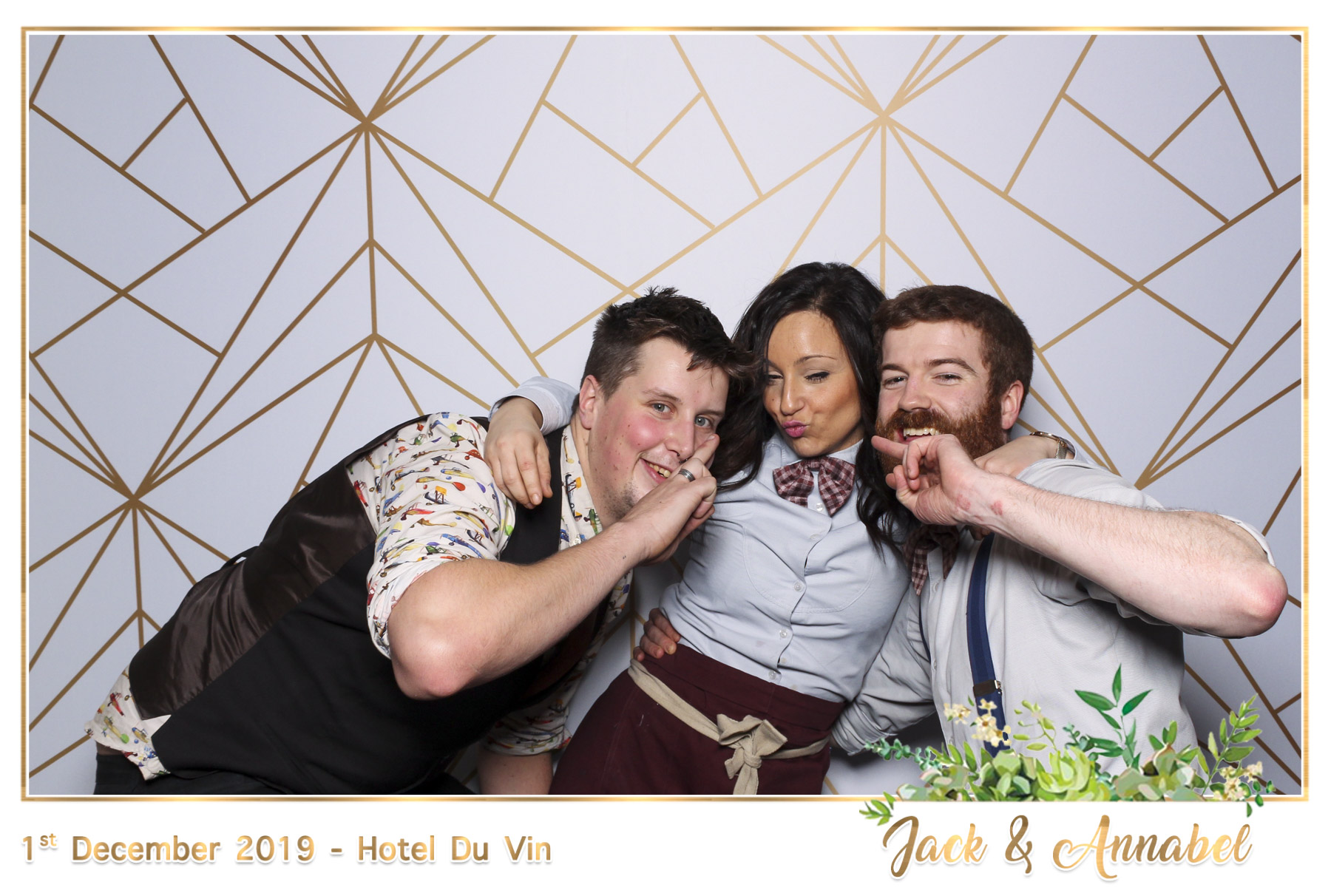 Bella & Jack Wedding - Classic Open Booth | View more photos from the event at gallery.freshbooths.com/u/FreshBooths/Bella-Jack-Wedding-Classic-Open-Booth