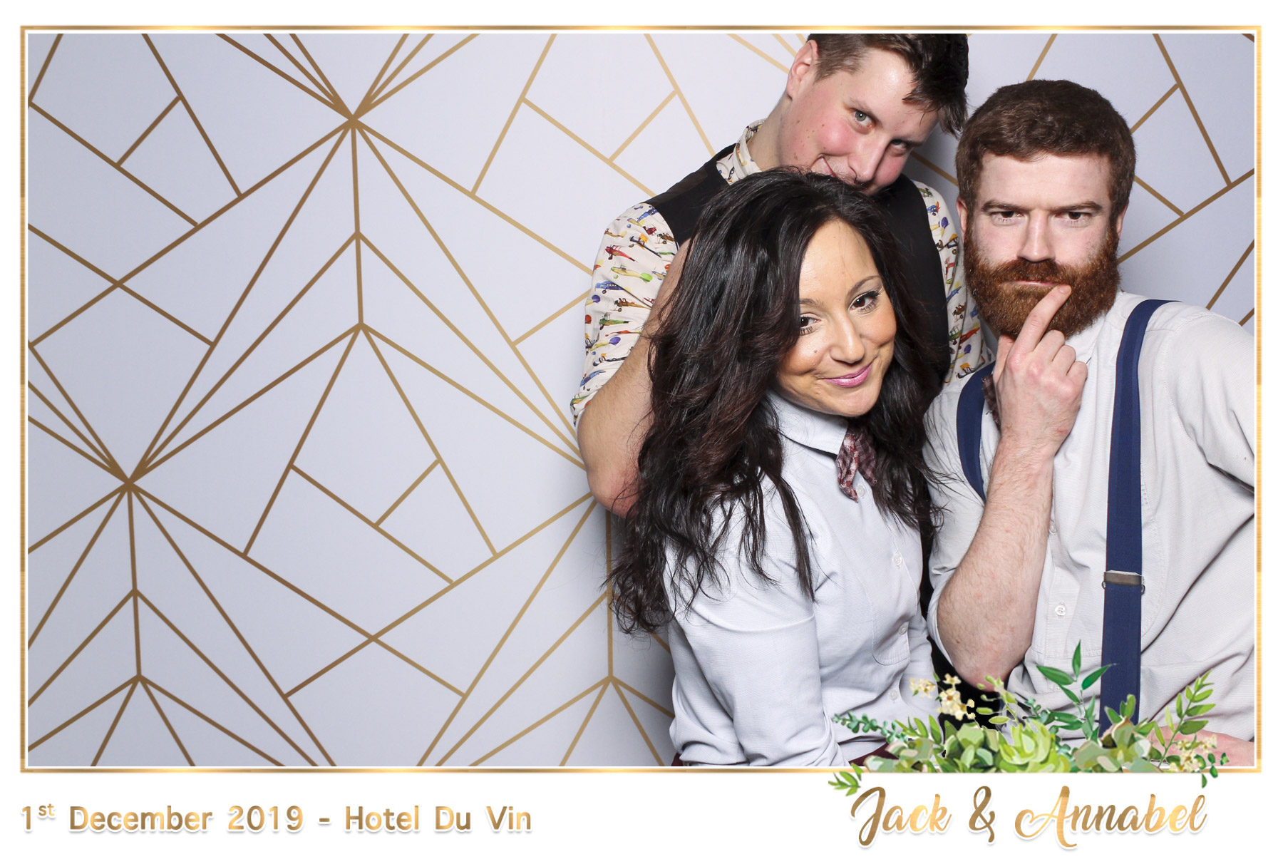 Bella & Jack Wedding - Classic Open Booth | View more photos from the event at gallery.freshbooths.com/u/FreshBooths/Bella-Jack-Wedding-Classic-Open-Booth