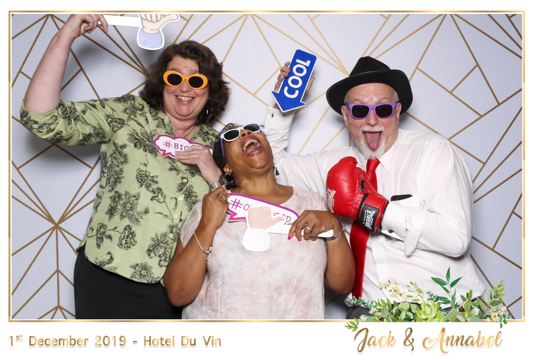 Bella & Jack Wedding - Classic Open Booth | View more photos from the event at gallery.freshbooths.com/u/FreshBooths/Bella-Jack-Wedding-Classic-Open-Booth