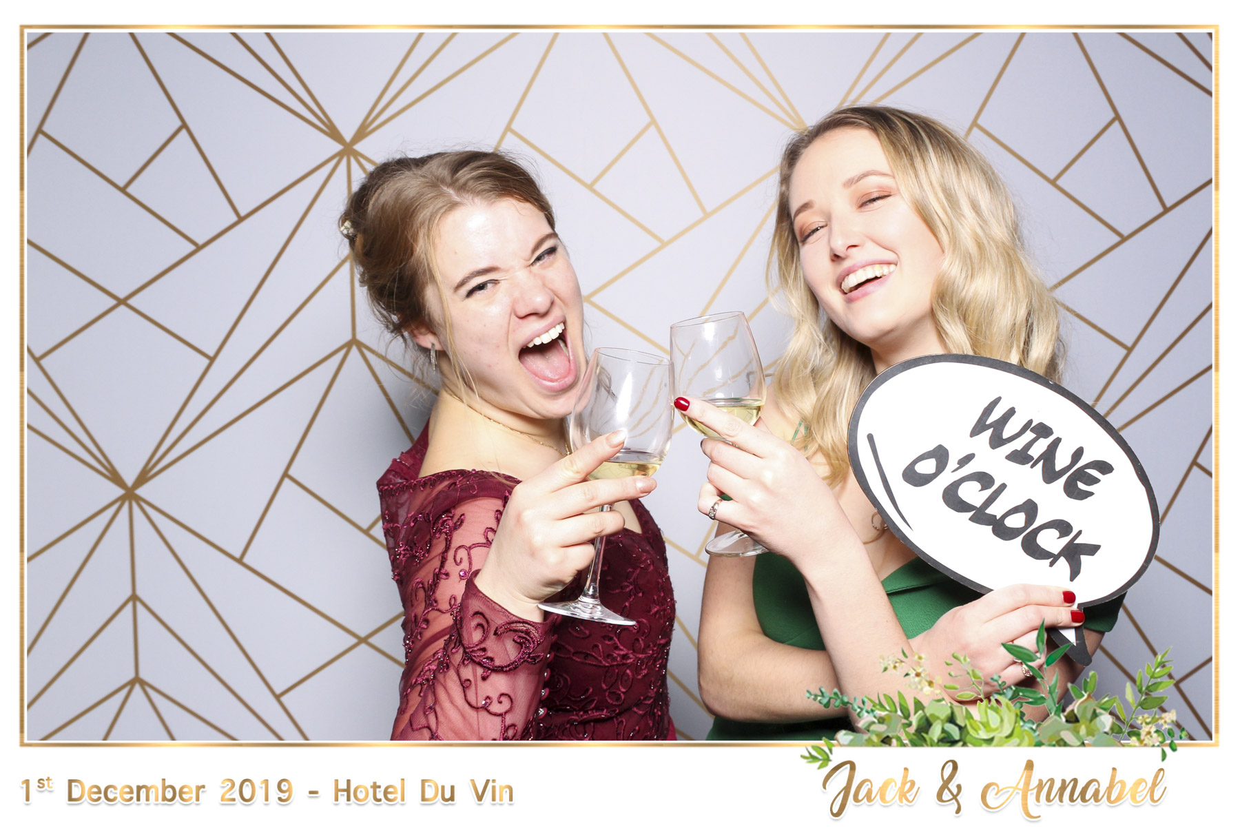 Bella & Jack Wedding - Classic Open Booth | View more photos from the event at gallery.freshbooths.com/u/FreshBooths/Bella-Jack-Wedding-Classic-Open-Booth