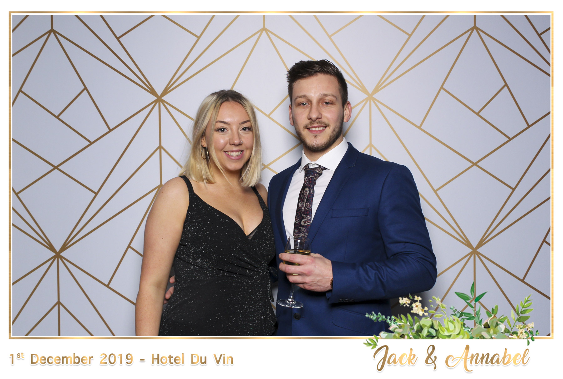 Bella & Jack Wedding - Classic Open Booth | View more photos from the event at gallery.freshbooths.com/u/FreshBooths/Bella-Jack-Wedding-Classic-Open-Booth