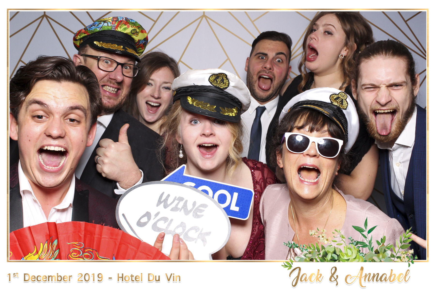 Bella & Jack Wedding - Classic Open Booth | View more photos from the event at gallery.freshbooths.com/u/FreshBooths/Bella-Jack-Wedding-Classic-Open-Booth