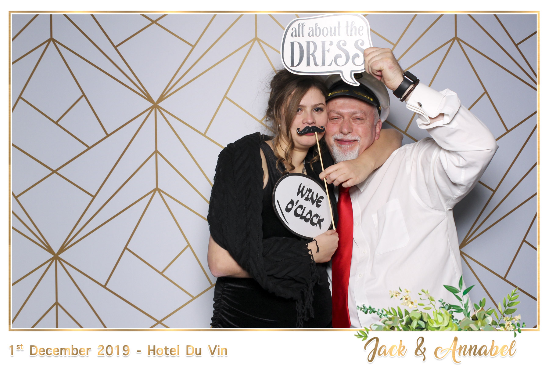 Bella & Jack Wedding - Classic Open Booth | View more photos from the event at gallery.freshbooths.com/u/FreshBooths/Bella-Jack-Wedding-Classic-Open-Booth