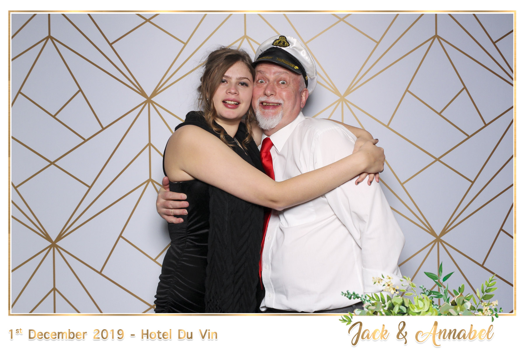 Bella & Jack Wedding - Classic Open Booth | View more photos from the event at gallery.freshbooths.com/u/FreshBooths/Bella-Jack-Wedding-Classic-Open-Booth