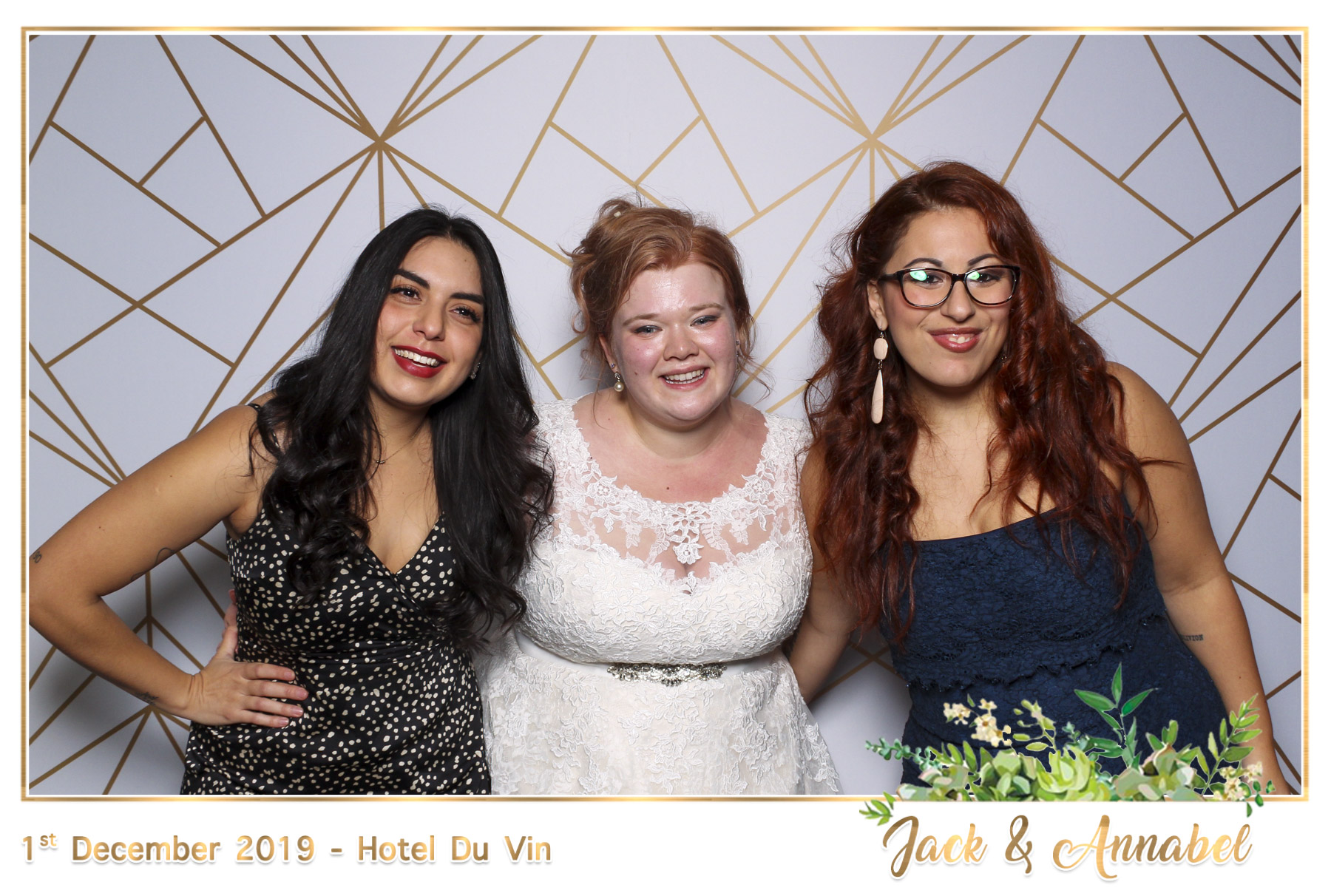 Bella & Jack Wedding - Classic Open Booth | View more photos from the event at gallery.freshbooths.com/u/FreshBooths/Bella-Jack-Wedding-Classic-Open-Booth