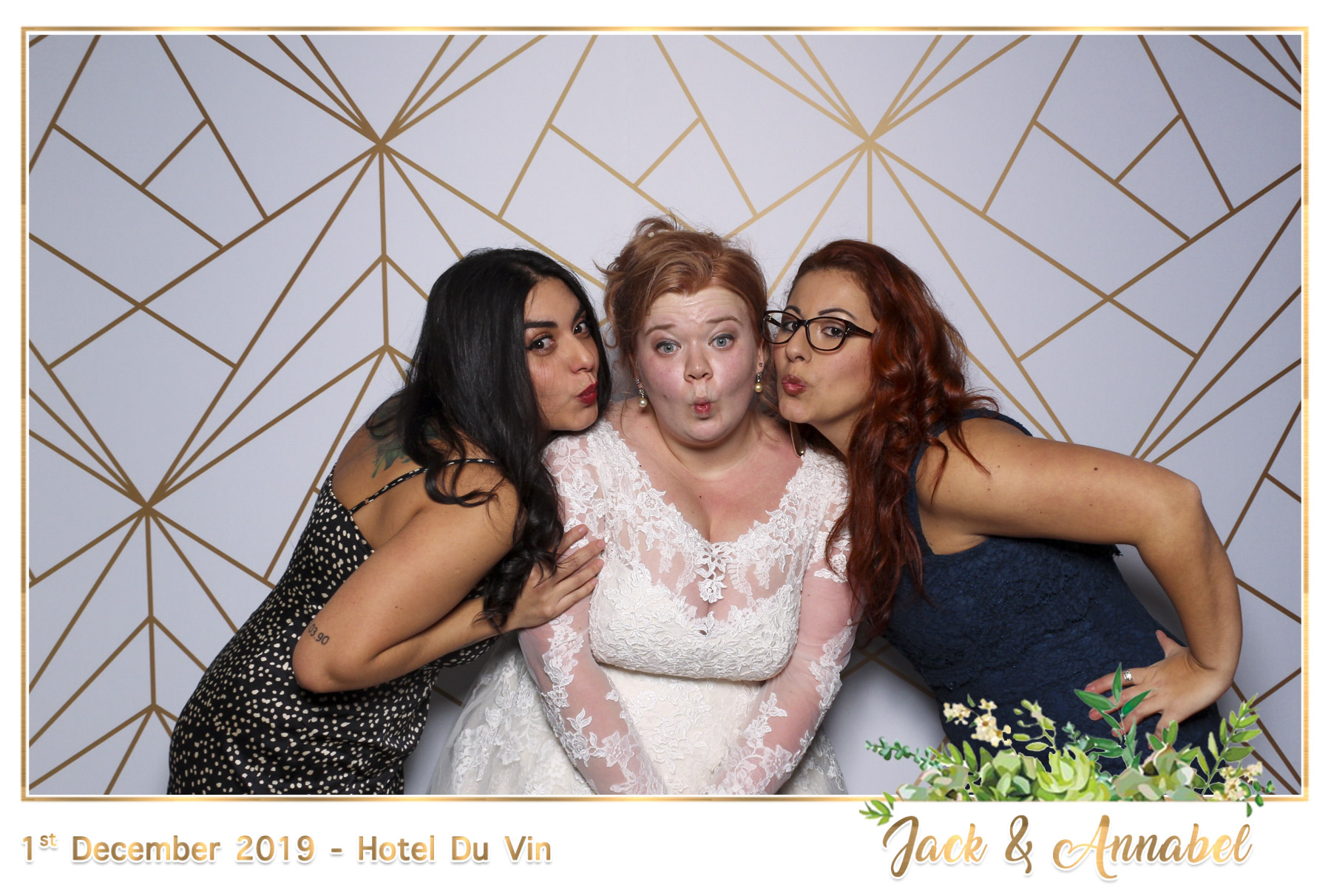 Bella & Jack Wedding - Classic Open Booth | View more photos from the event at gallery.freshbooths.com/u/FreshBooths/Bella-Jack-Wedding-Classic-Open-Booth
