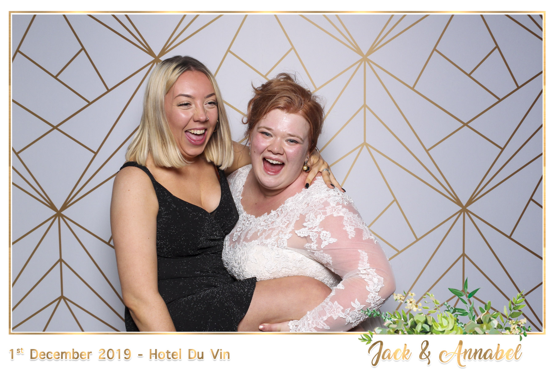 Bella & Jack Wedding - Classic Open Booth | View more photos from the event at gallery.freshbooths.com/u/FreshBooths/Bella-Jack-Wedding-Classic-Open-Booth