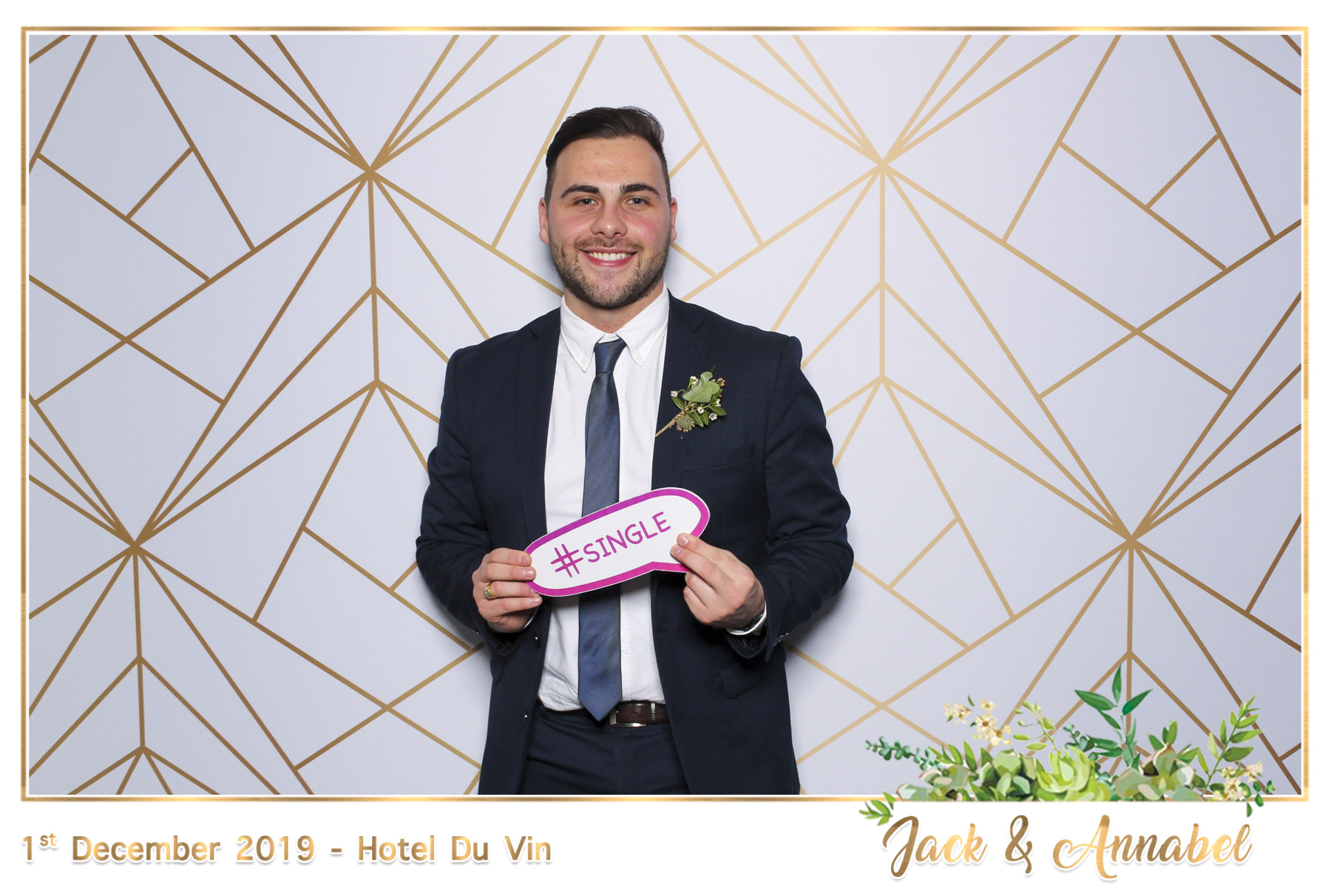 Bella & Jack Wedding - Classic Open Booth | View more photos from the event at gallery.freshbooths.com/u/FreshBooths/Bella-Jack-Wedding-Classic-Open-Booth