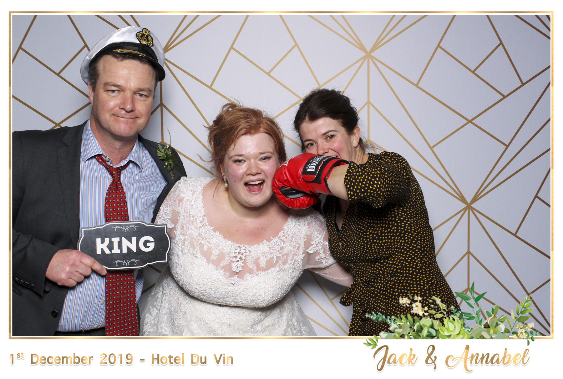 Bella & Jack Wedding - Classic Open Booth | View more photos from the event at gallery.freshbooths.com/u/FreshBooths/Bella-Jack-Wedding-Classic-Open-Booth