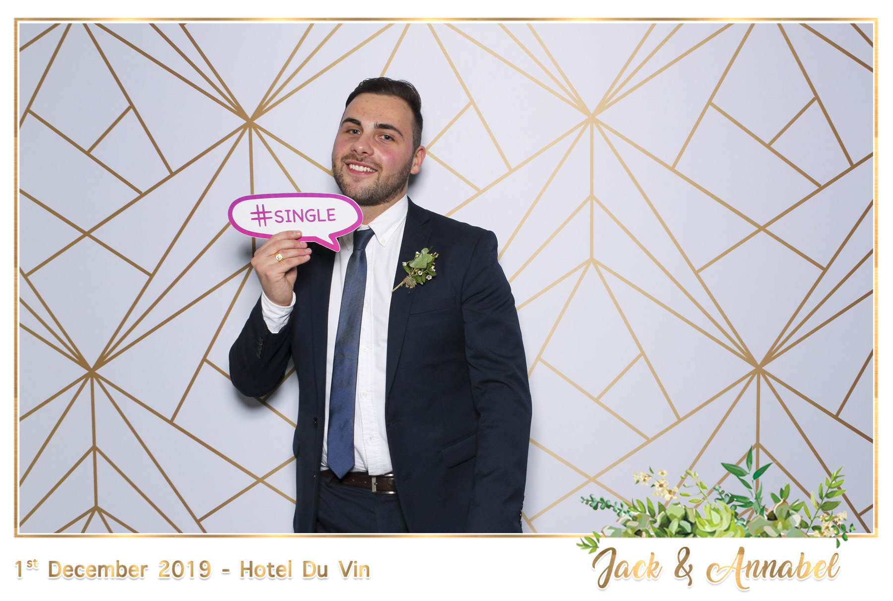 Bella & Jack Wedding - Classic Open Booth | View more photos from the event at gallery.freshbooths.com/u/FreshBooths/Bella-Jack-Wedding-Classic-Open-Booth