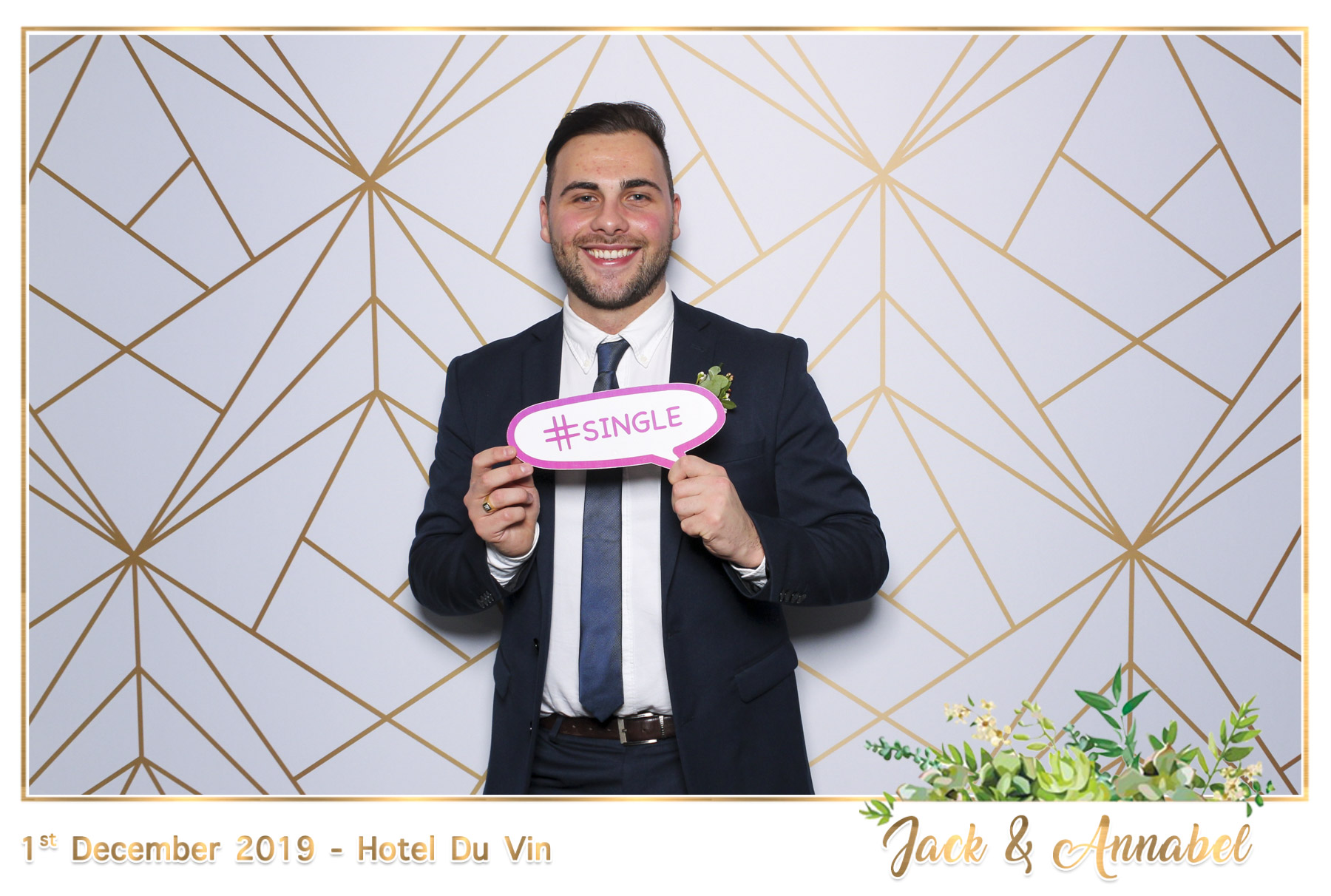 Bella & Jack Wedding - Classic Open Booth | View more photos from the event at gallery.freshbooths.com/u/FreshBooths/Bella-Jack-Wedding-Classic-Open-Booth