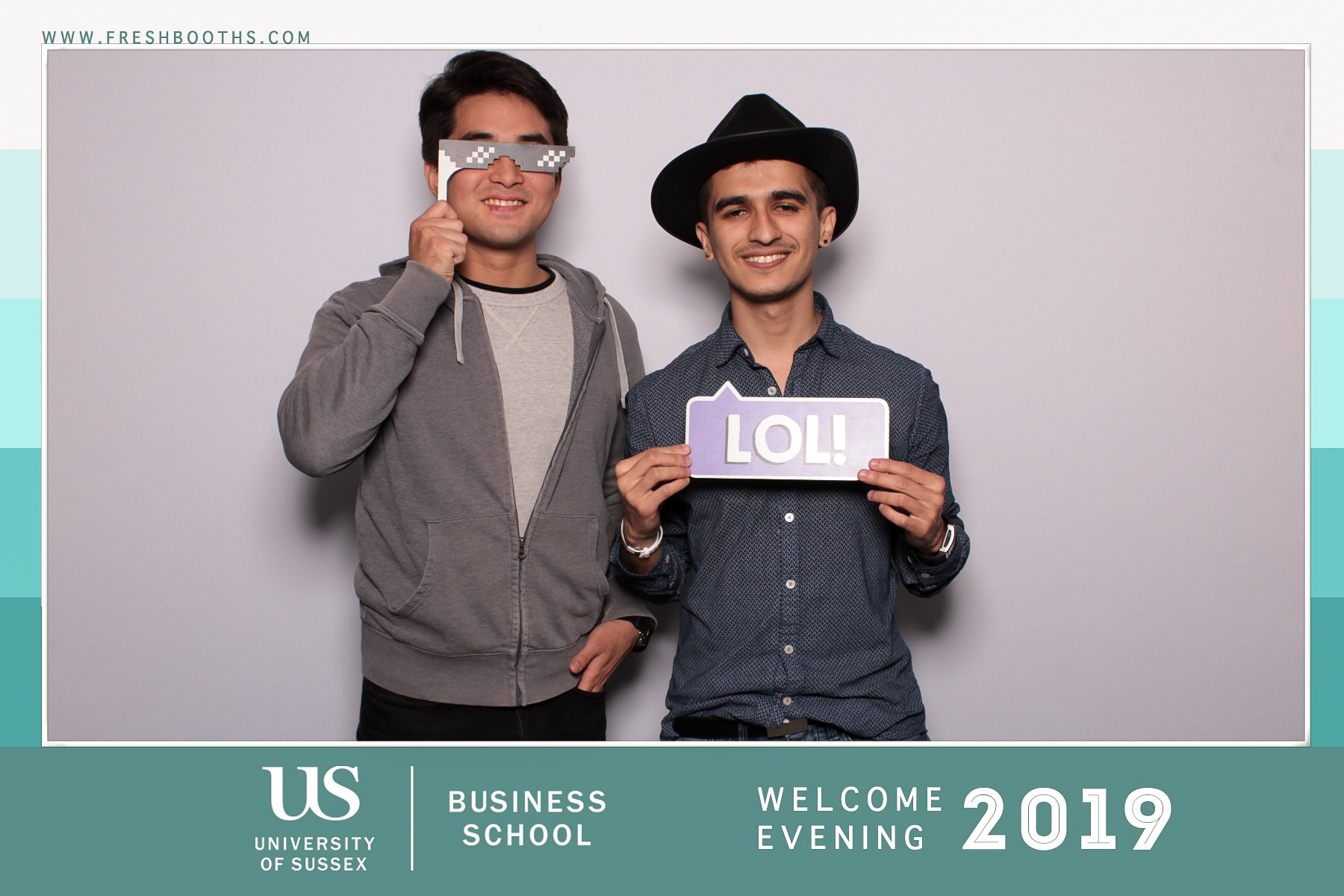 Business School Welcome Event 2019 - Classic Open Booth | View more photos from the event at gallery.freshbooths.com/u/FreshBooths/Business-School-Welcome-Event-2019-Classic-Open-Booth