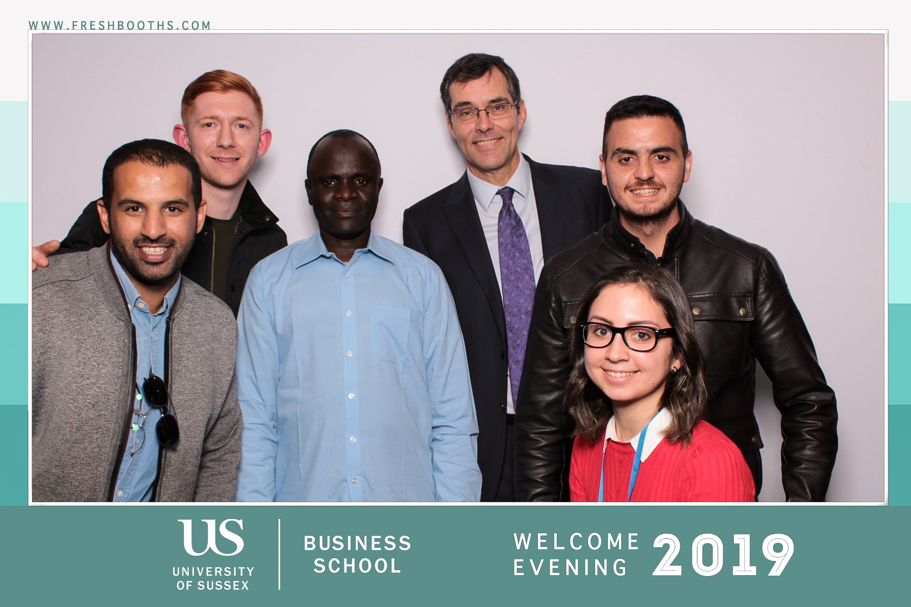 Business School Welcome Event 2019 - Classic Open Booth | View more photos from the event at gallery.freshbooths.com/u/FreshBooths/Business-School-Welcome-Event-2019-Classic-Open-Booth