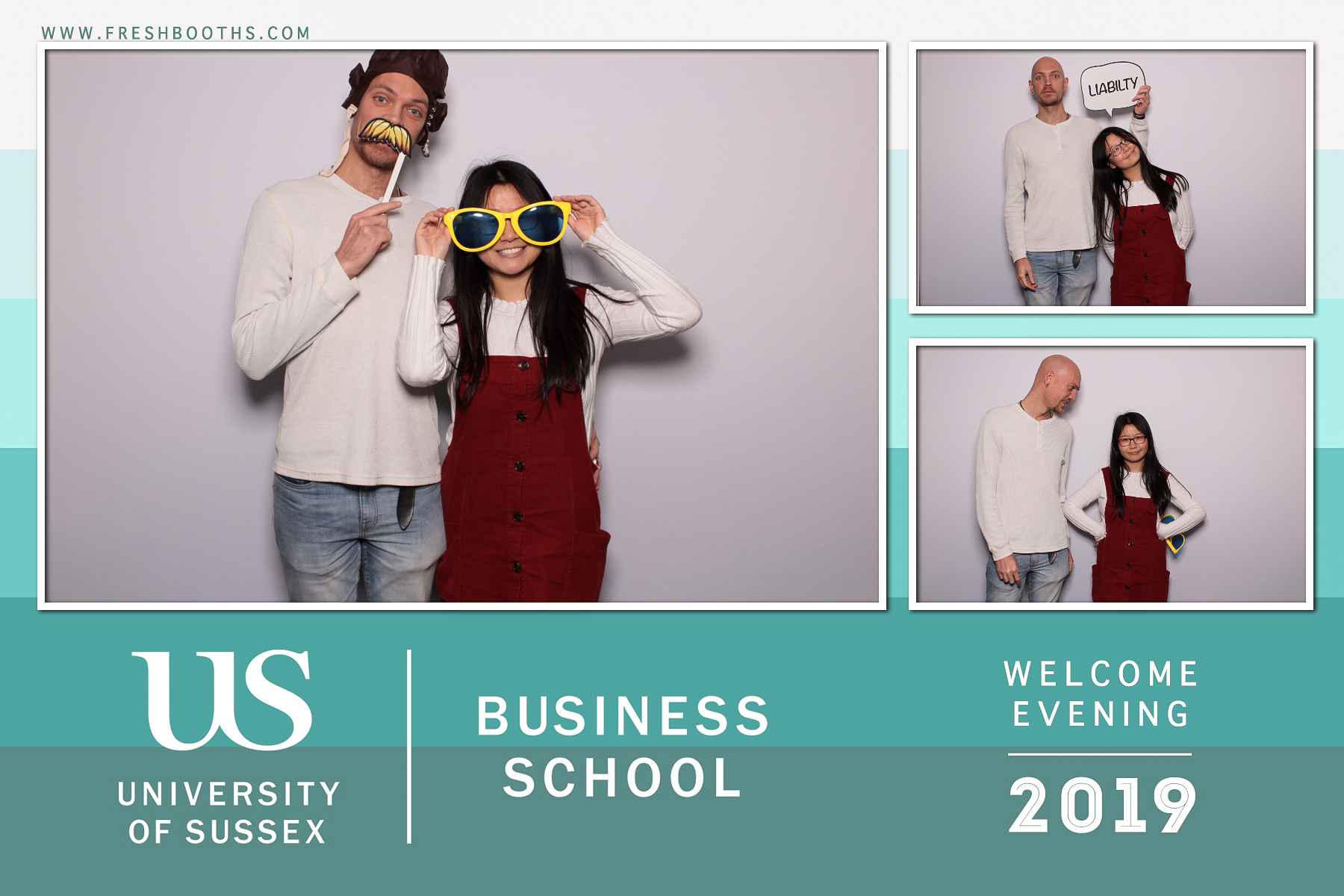 Business School Welcome Event 2019 - Classic Open Booth | View more photos from the event at gallery.freshbooths.com/u/FreshBooths/Business-School-Welcome-Event-2019-Classic-Open-Booth