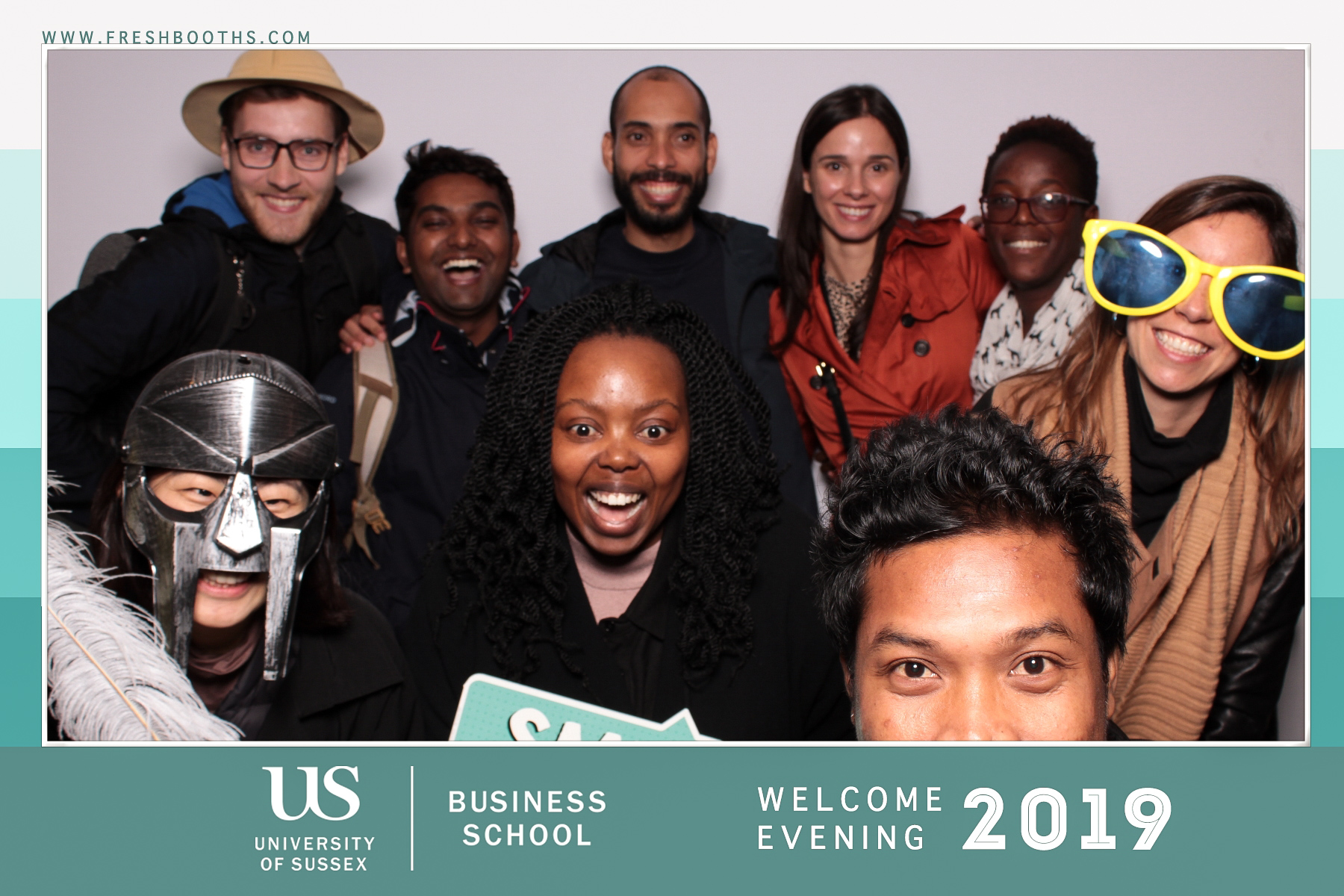 Business School Welcome Event 2019 - Classic Open Booth | View more photos from the event at gallery.freshbooths.com/u/FreshBooths/Business-School-Welcome-Event-2019-Classic-Open-Booth