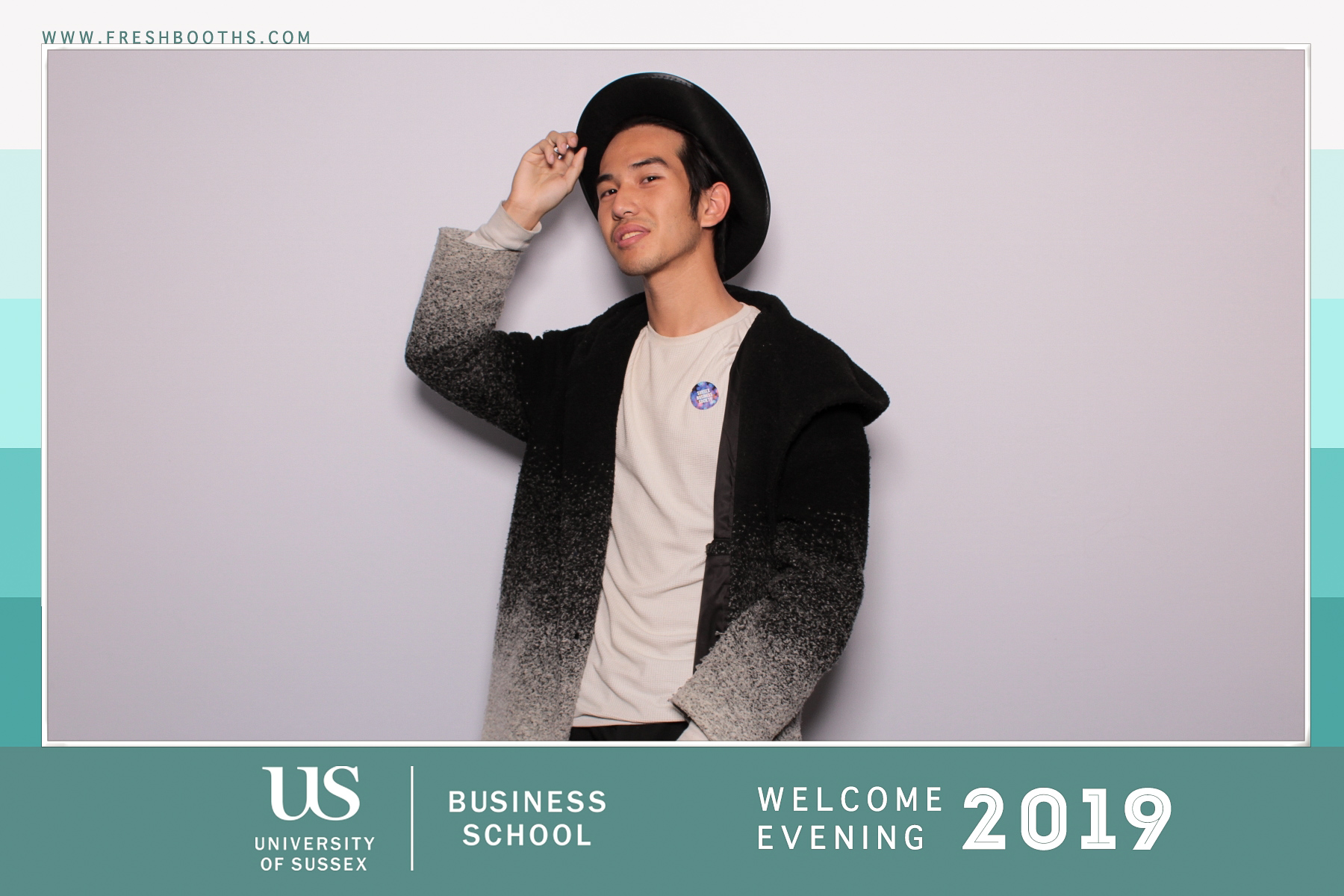 Business School Welcome Event 2019 - Classic Open Booth | View more photos from the event at gallery.freshbooths.com/u/FreshBooths/Business-School-Welcome-Event-2019-Classic-Open-Booth