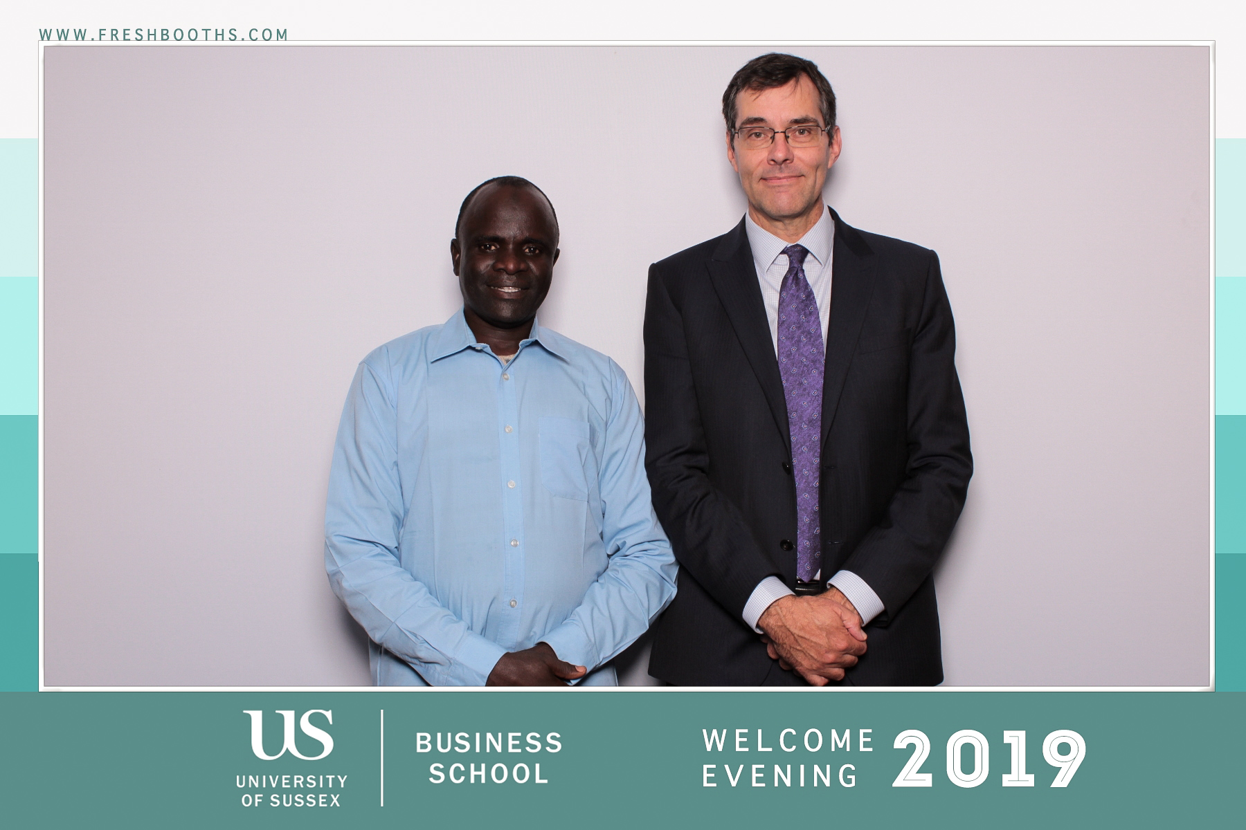 Business School Welcome Event 2019 - Classic Open Booth | View more photos from the event at gallery.freshbooths.com/u/FreshBooths/Business-School-Welcome-Event-2019-Classic-Open-Booth
