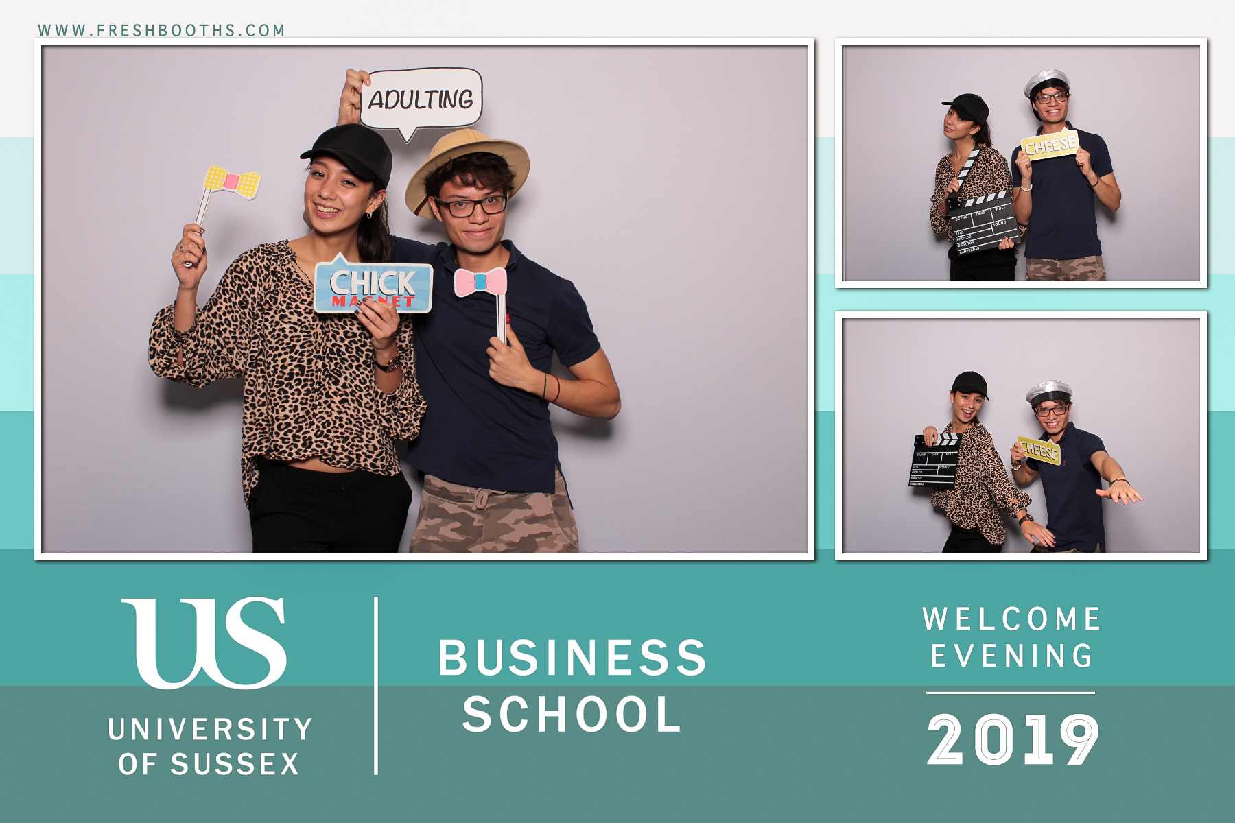 Business School Welcome Event 2019 - Classic Open Booth | View more photos from the event at gallery.freshbooths.com/u/FreshBooths/Business-School-Welcome-Event-2019-Classic-Open-Booth