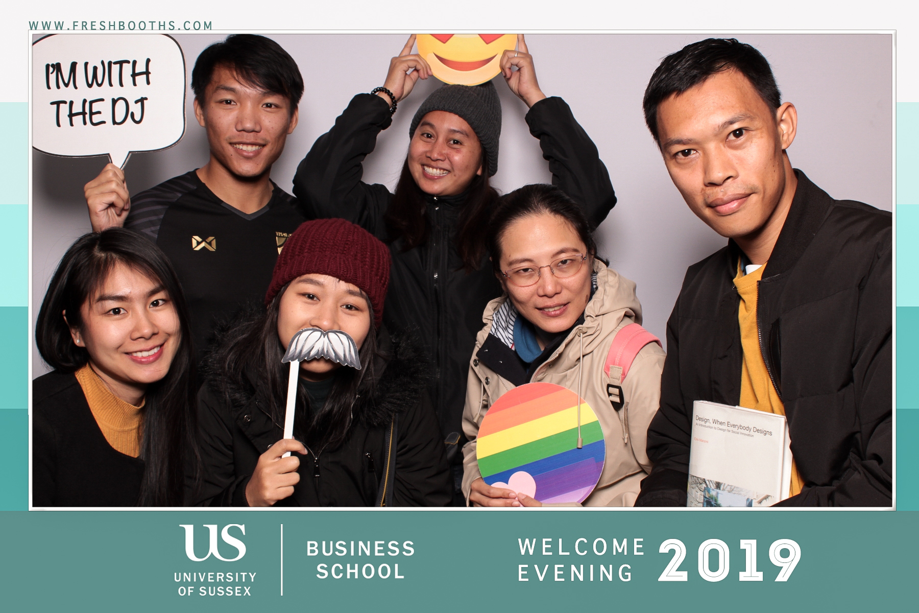 Business School Welcome Event 2019 - Classic Open Booth | View more photos from the event at gallery.freshbooths.com/u/FreshBooths/Business-School-Welcome-Event-2019-Classic-Open-Booth