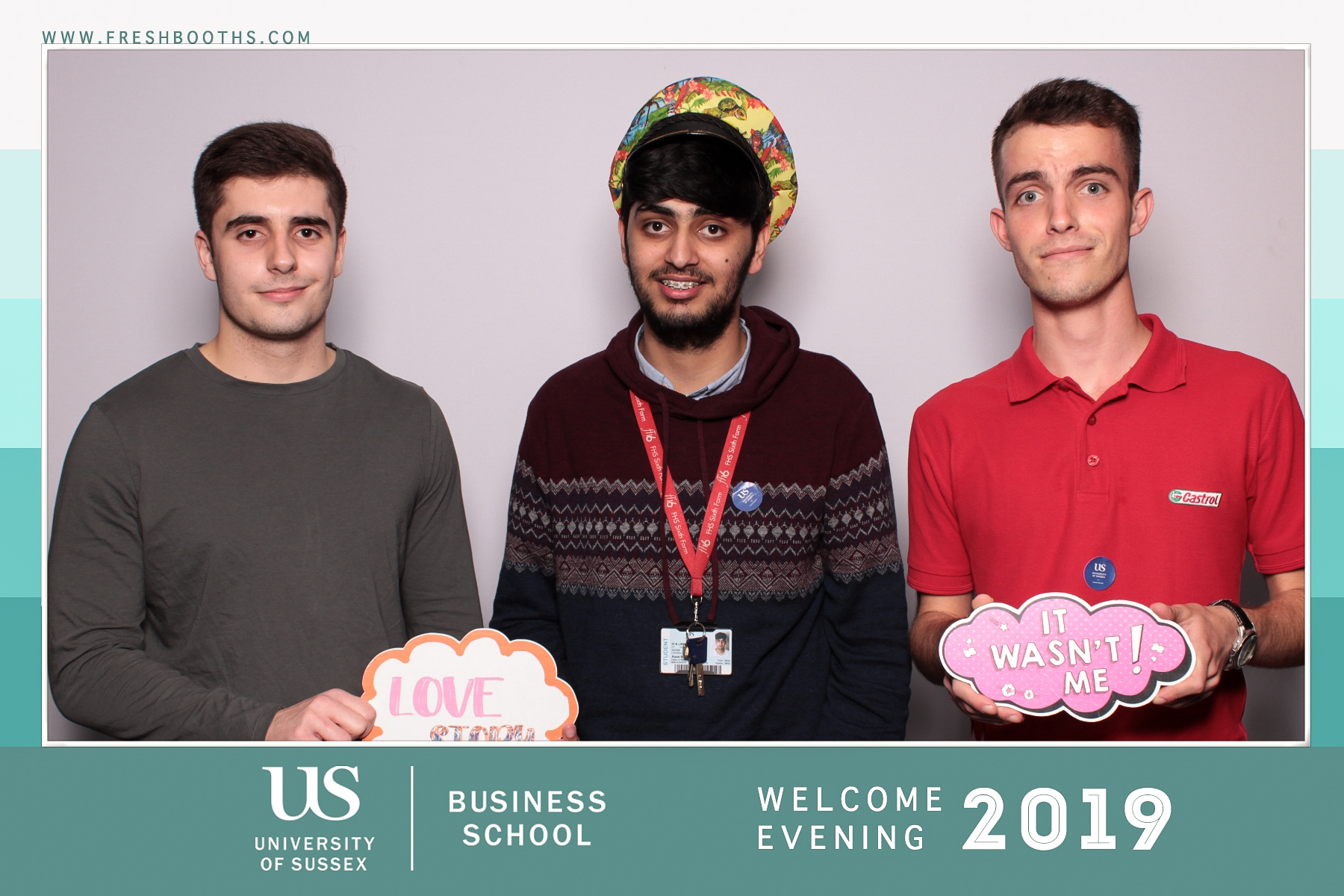 Business School Welcome Event 2019 - Classic Open Booth | View more photos from the event at gallery.freshbooths.com/u/FreshBooths/Business-School-Welcome-Event-2019-Classic-Open-Booth