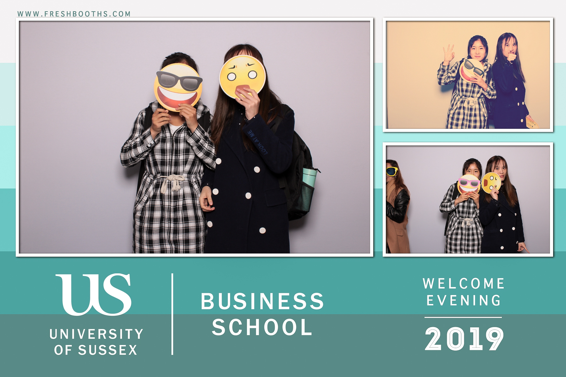 Business School Welcome Event 2019 - Classic Open Booth | View more photos from the event at gallery.freshbooths.com/u/FreshBooths/Business-School-Welcome-Event-2019-Classic-Open-Booth