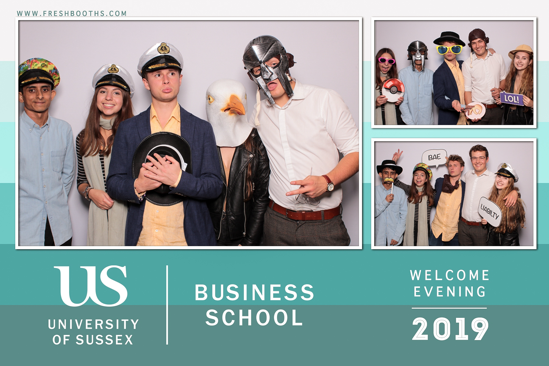Business School Welcome Event 2019 - Classic Open Booth | View more photos from the event at gallery.freshbooths.com/u/FreshBooths/Business-School-Welcome-Event-2019-Classic-Open-Booth