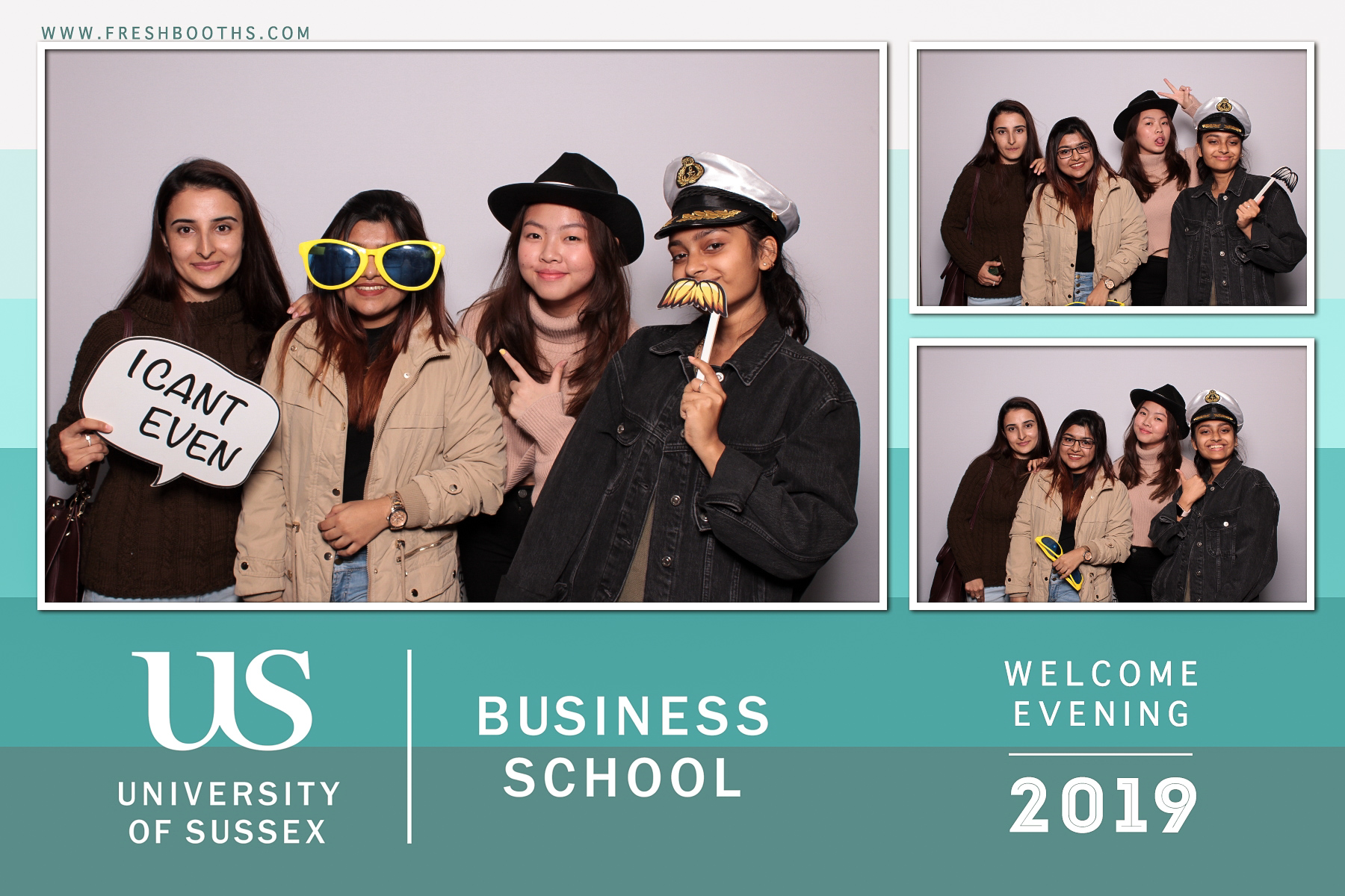 Business School Welcome Event 2019 - Classic Open Booth | View more photos from the event at gallery.freshbooths.com/u/FreshBooths/Business-School-Welcome-Event-2019-Classic-Open-Booth