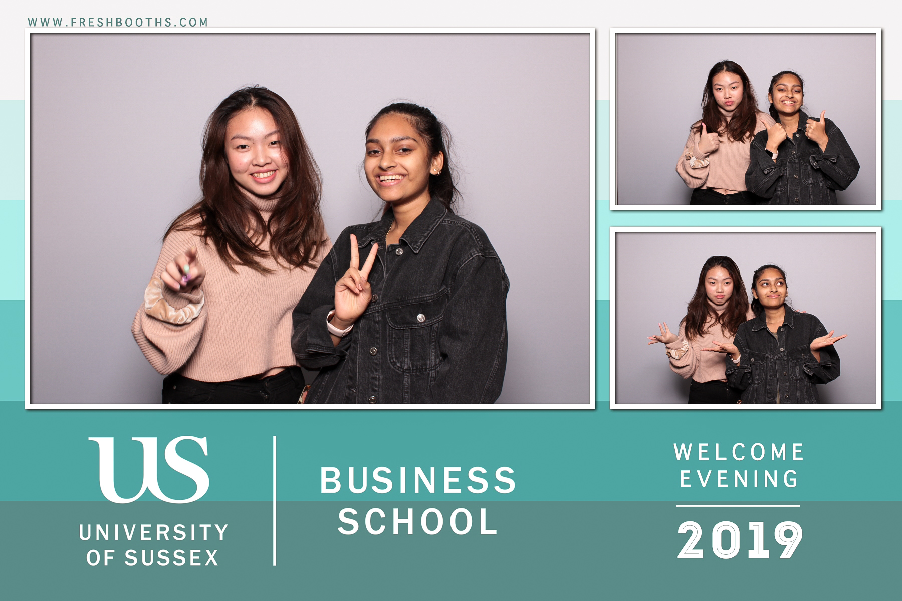 Business School Welcome Event 2019 - Classic Open Booth | View more photos from the event at gallery.freshbooths.com/u/FreshBooths/Business-School-Welcome-Event-2019-Classic-Open-Booth