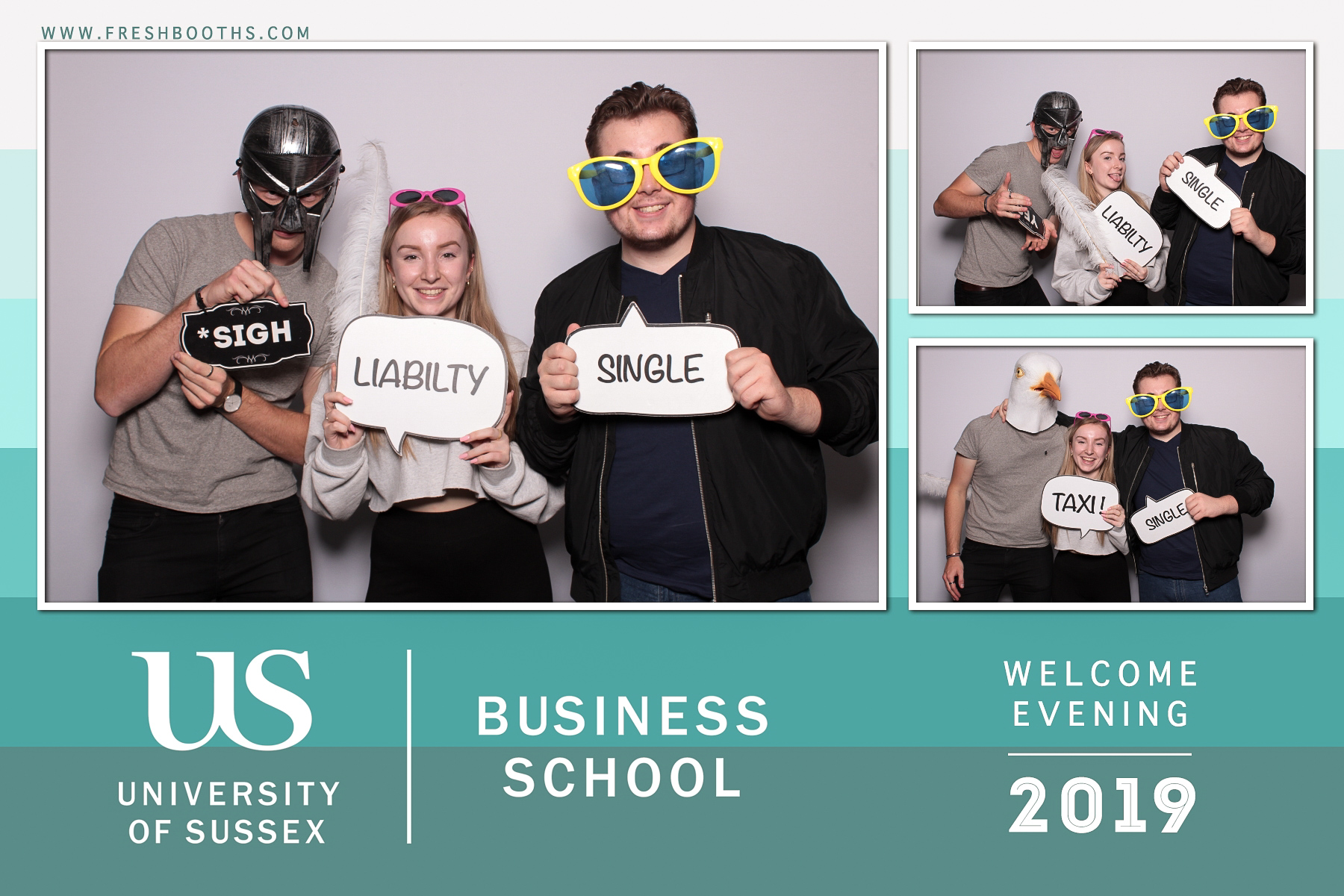 Business School Welcome Event 2019 - Classic Open Booth | View more photos from the event at gallery.freshbooths.com/u/FreshBooths/Business-School-Welcome-Event-2019-Classic-Open-Booth